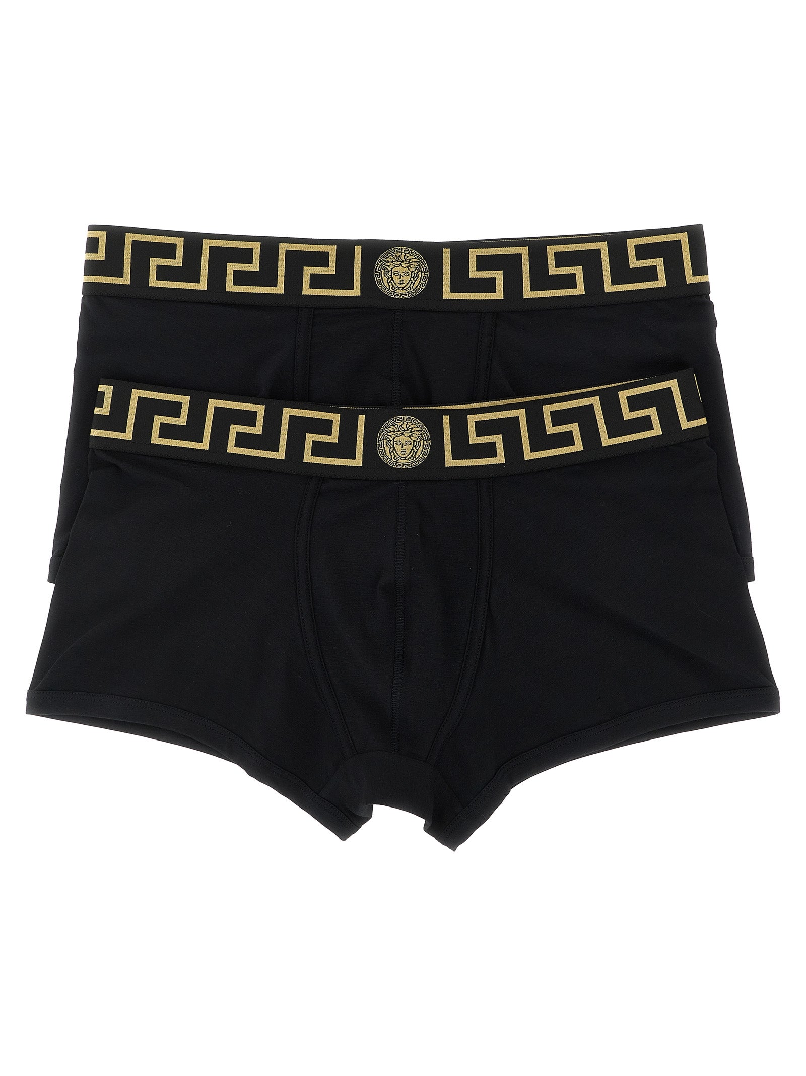 Versace Men 2-Pack Boxer Trunk 'Greca' Pattern VERSACE