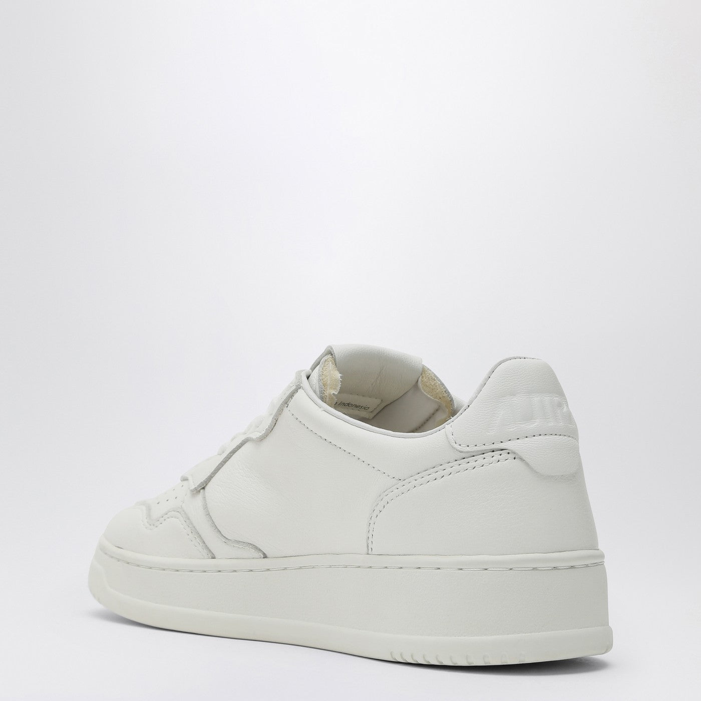 Autry Medalist Low White Goatskin Leather Sneakers Women AUTRY
