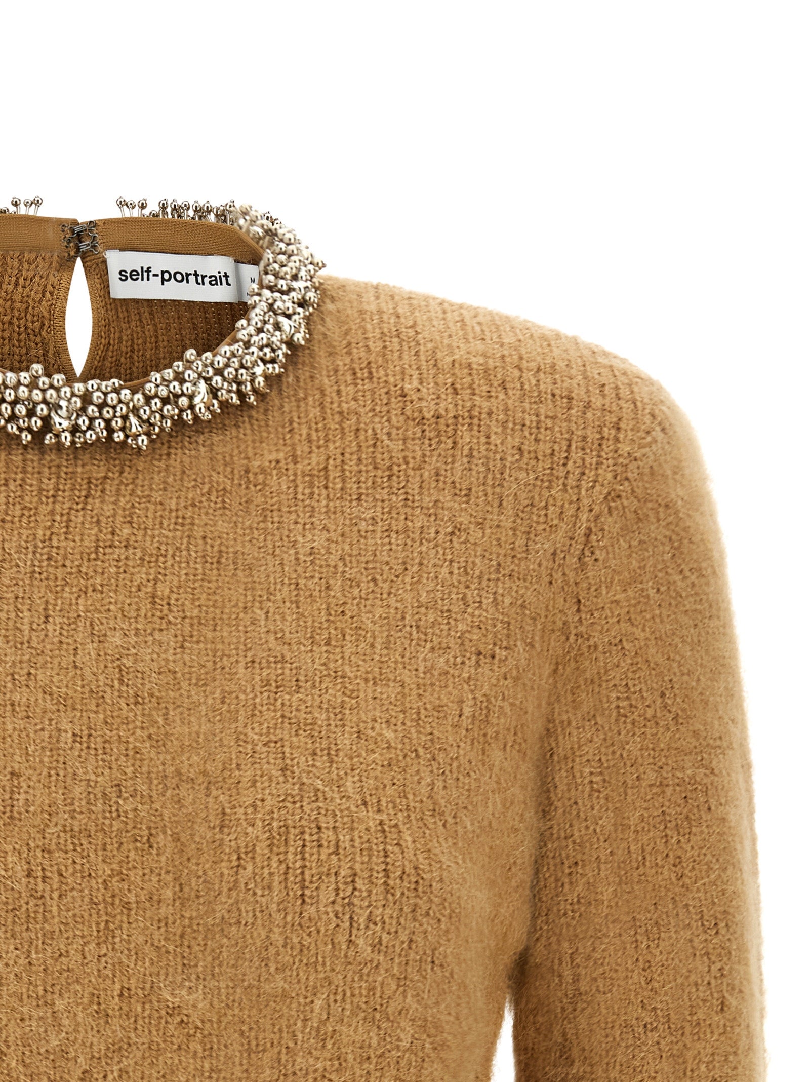 Self Portrait Women Sweater With Jewel Embroidery SELF-PORTRAIT