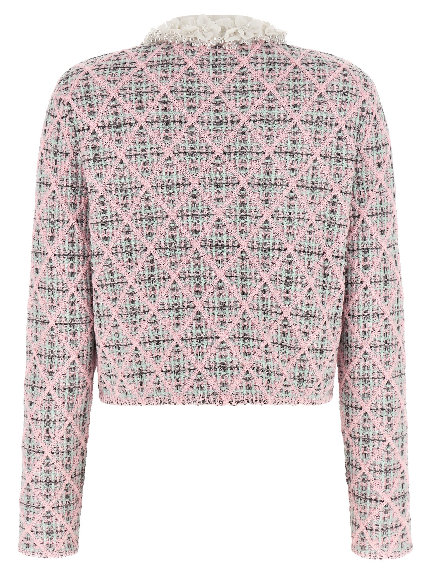 Self Portrait Women Floral Collar Cardigan SELF-PORTRAIT