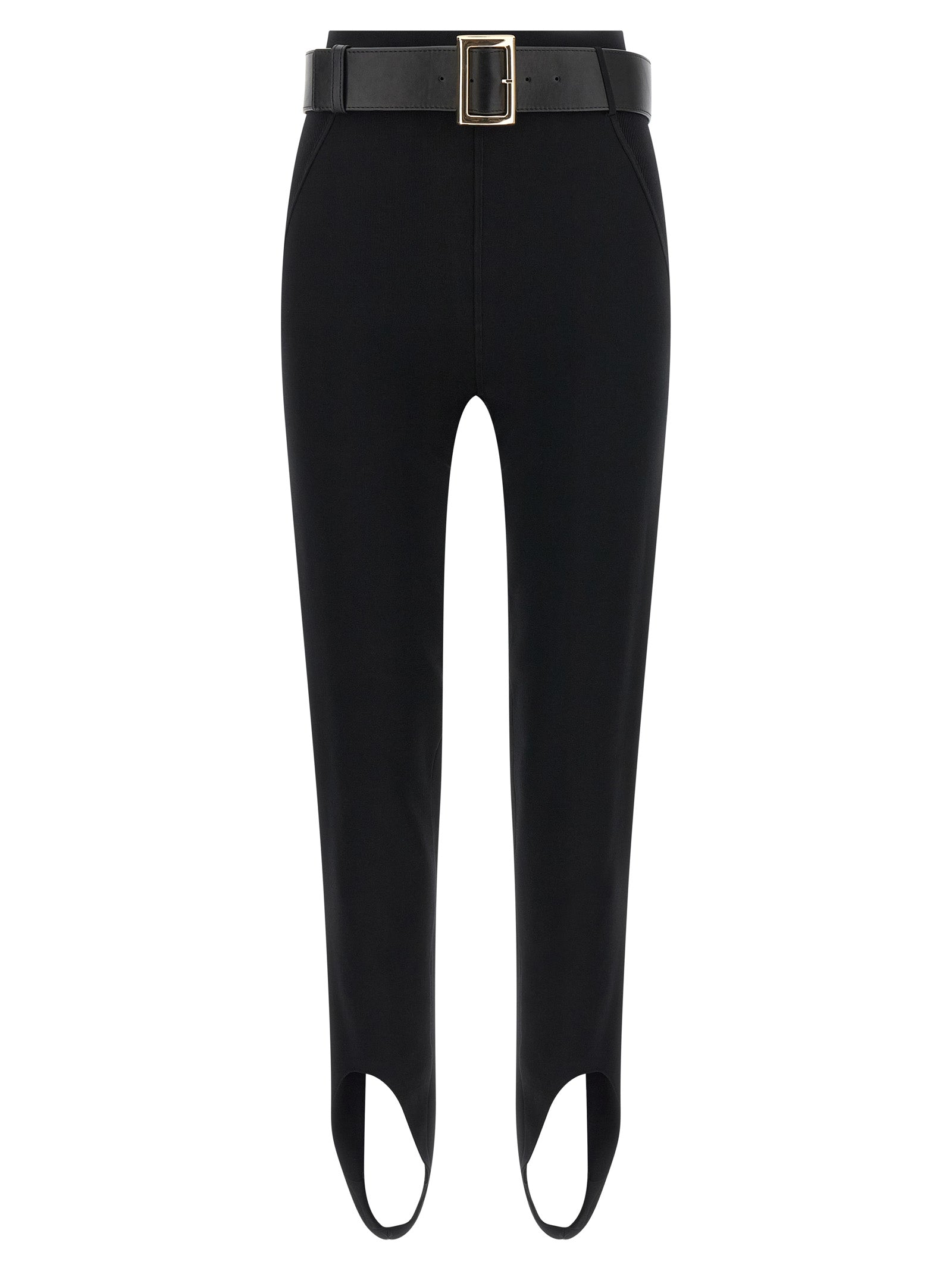 Self Portrait Women Leggings With Stirrup And Belt SELF-PORTRAIT