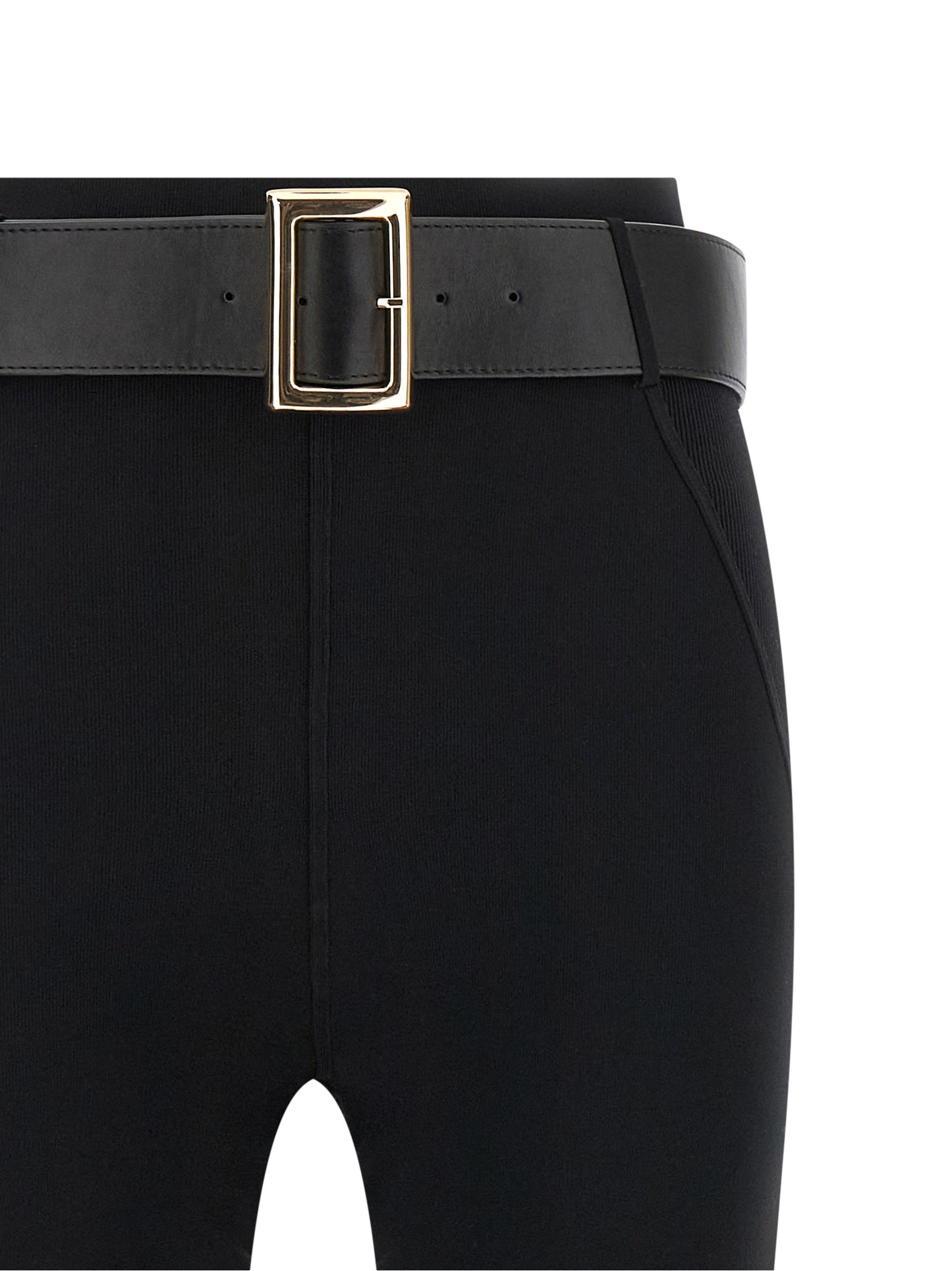 Self Portrait Women Leggings With Stirrup And Belt SELF-PORTRAIT