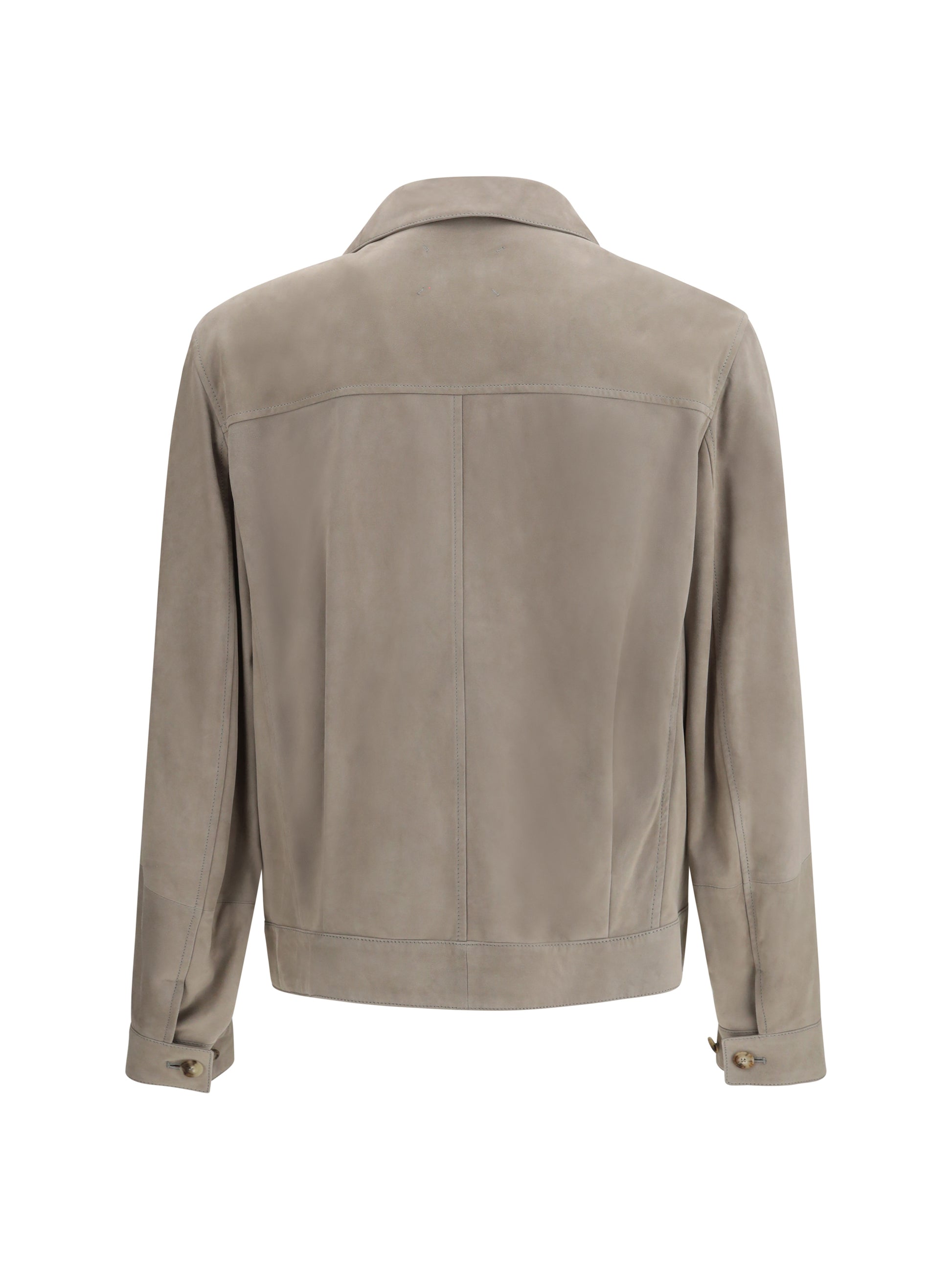 Brunello Cucinelli Men Suede Jacket BRUNELLO CUCINELLI
