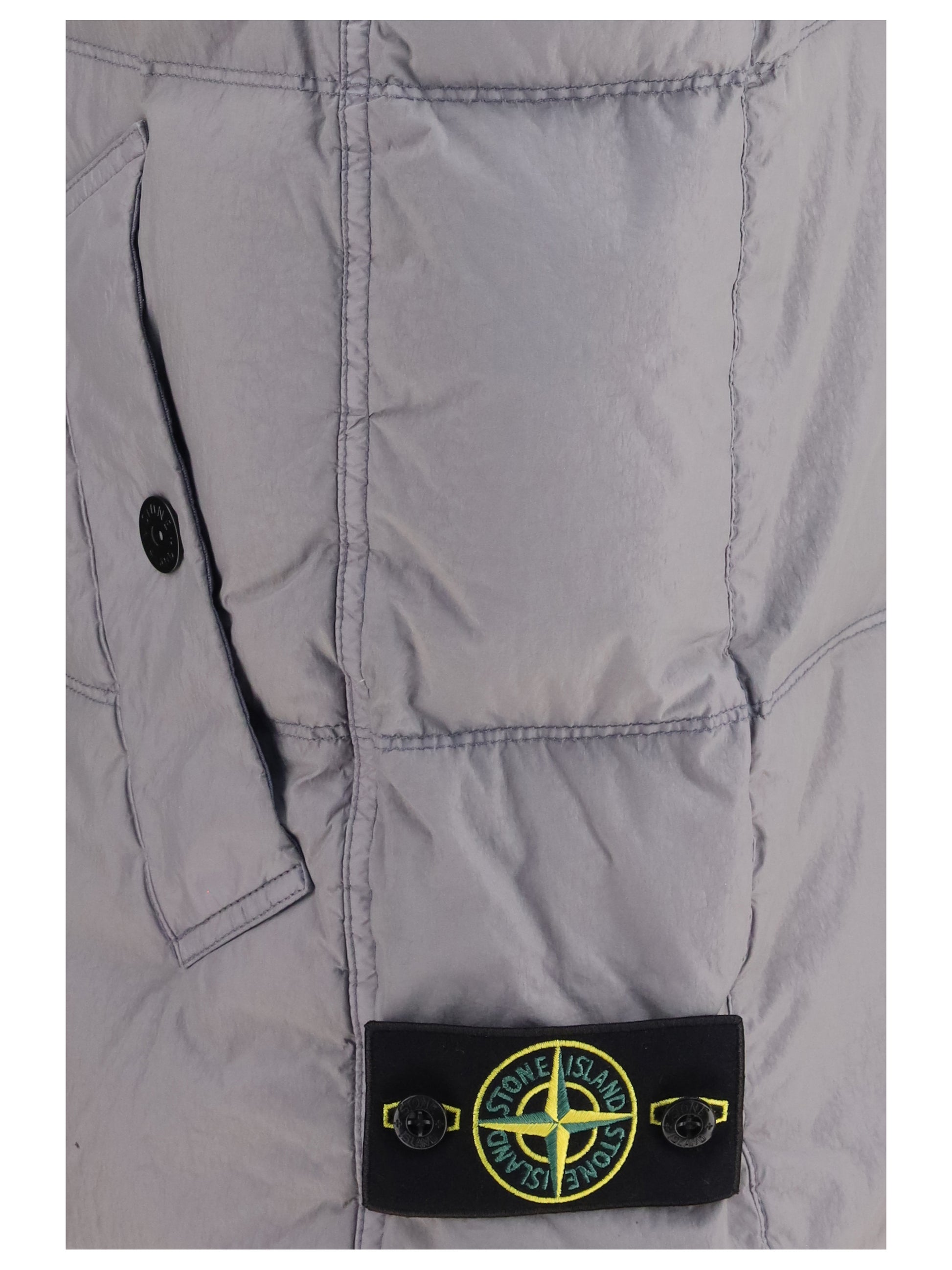 Stone Island Men Crinkle Reps Ny Padded Vest STONE ISLAND