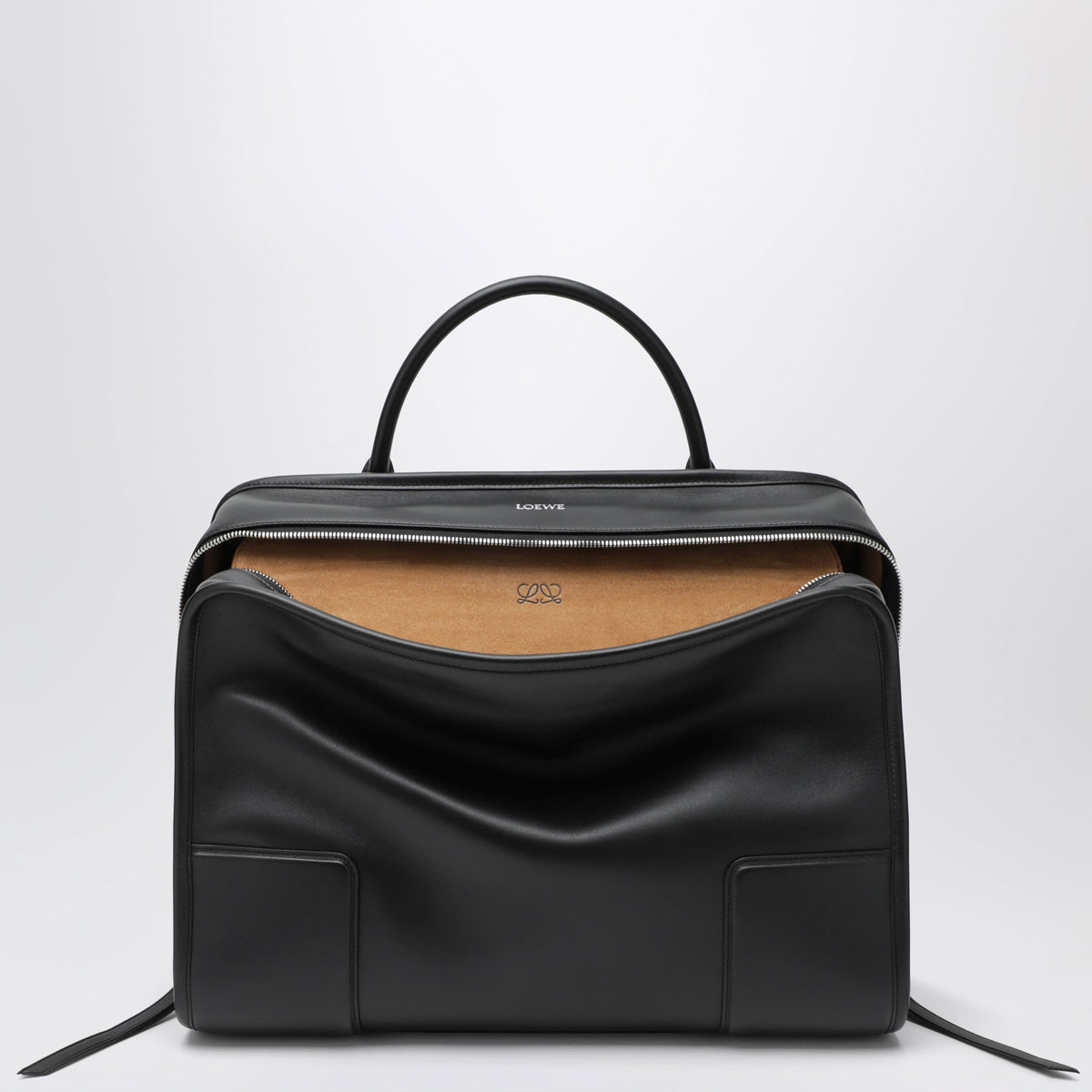 Loewe Amazona 180 Xl Black Calfskin Bag Men LOEWE