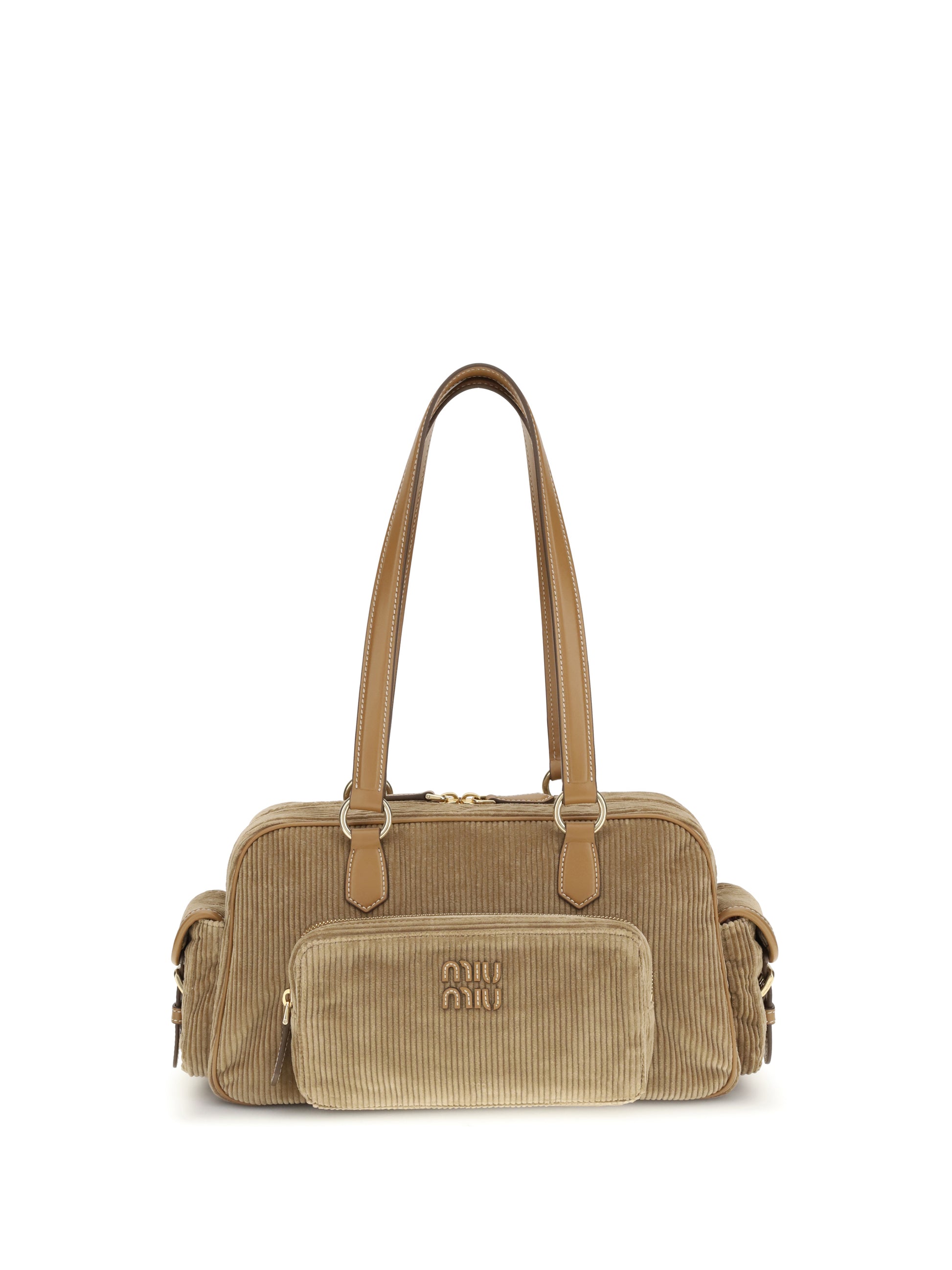 Miu Miu Women Corduroy Shoulder Bag MIU MIU