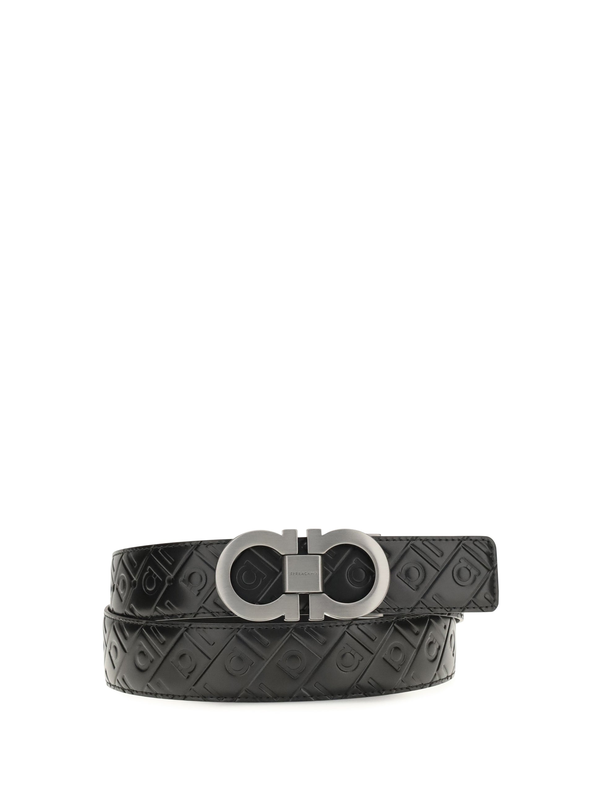 Ferragamo Men Reversible Leather Gancini Belt FERRAGAMO