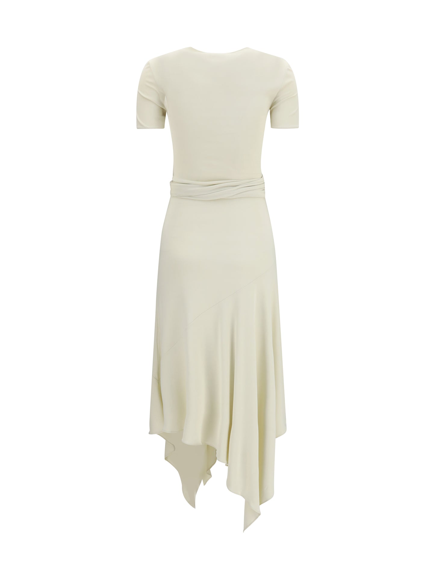 Alaïa Women Belted Jersey Dress ALAIA