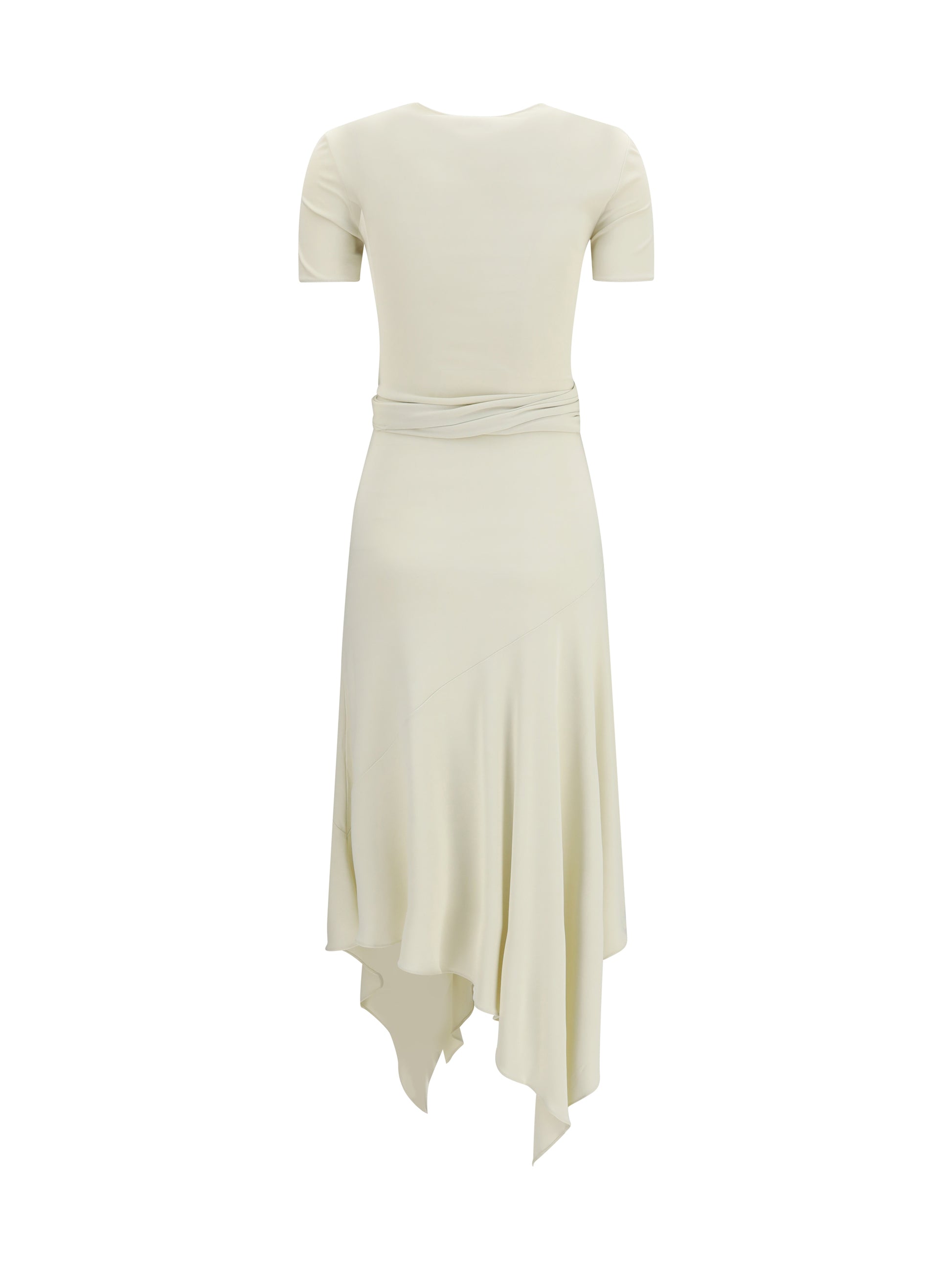 Alaïa Women Belted Jersey Dress ALAIA