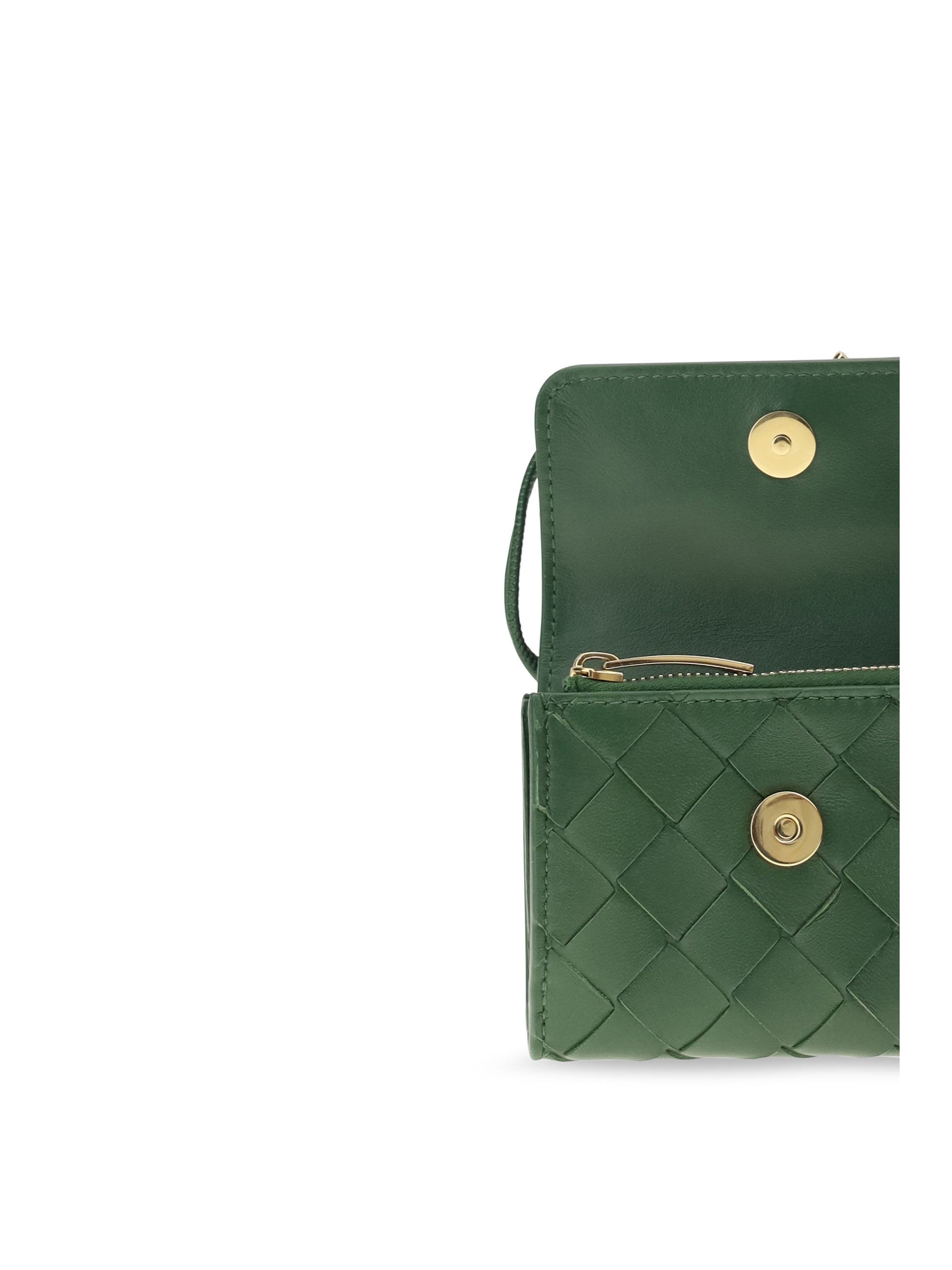 Bottega Veneta Women Andiamo Trifold Wallet BOTTEGA VENETA
