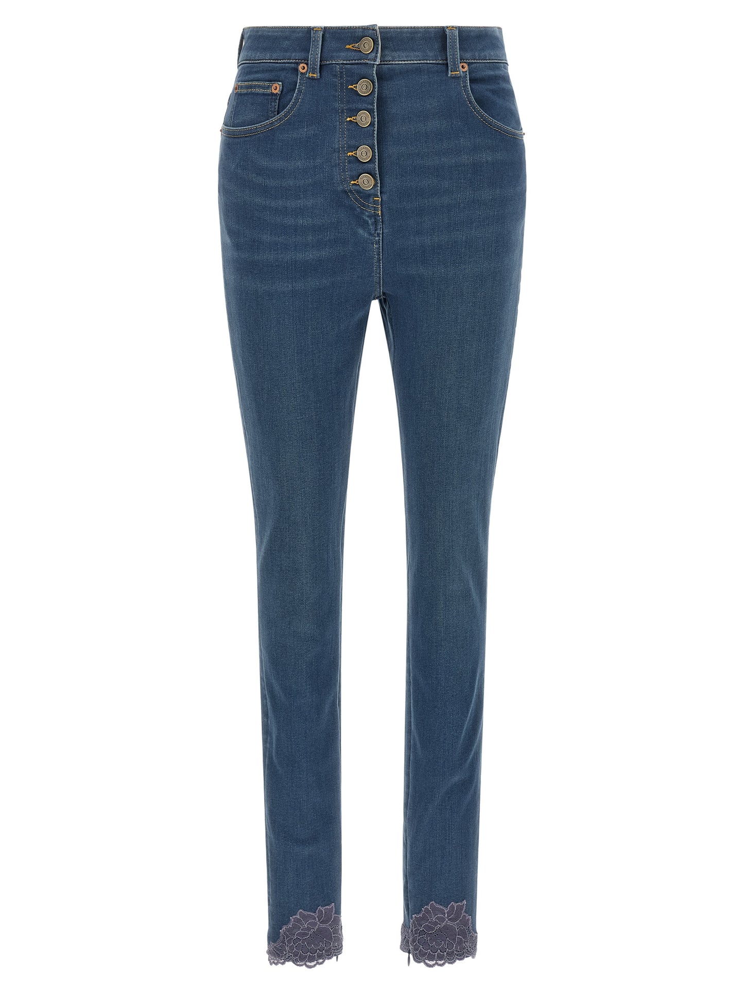 Valentino Garavani Women Lace Insert Jeans VALENTINO GARAVANI