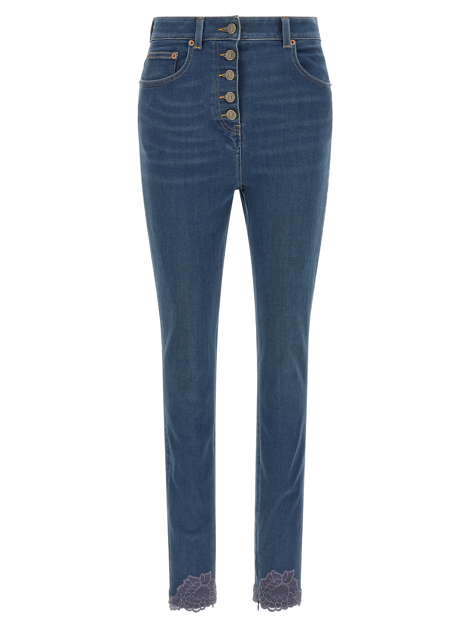 Valentino Garavani Women Lace Insert Jeans VALENTINO GARAVANI
