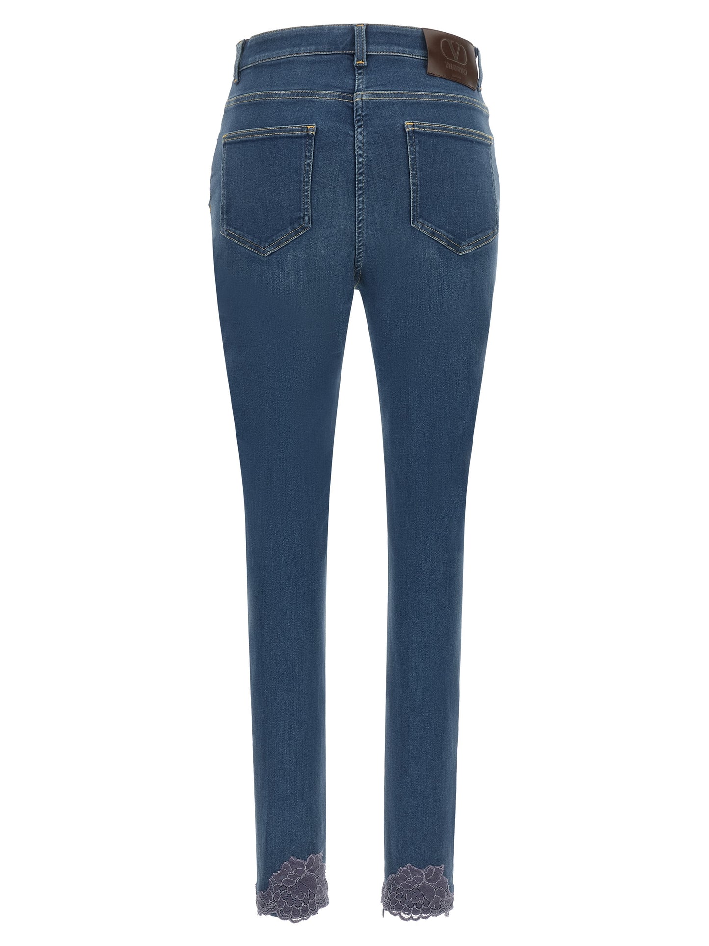 Valentino Garavani Women Lace Insert Jeans VALENTINO GARAVANI