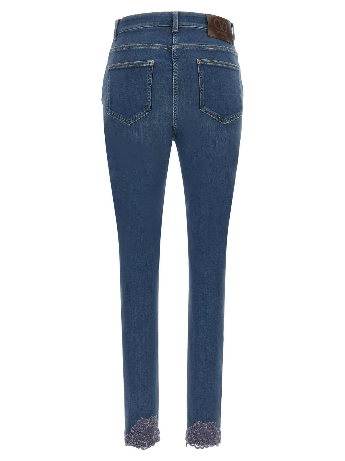 Valentino Garavani Women Lace Insert Jeans VALENTINO GARAVANI