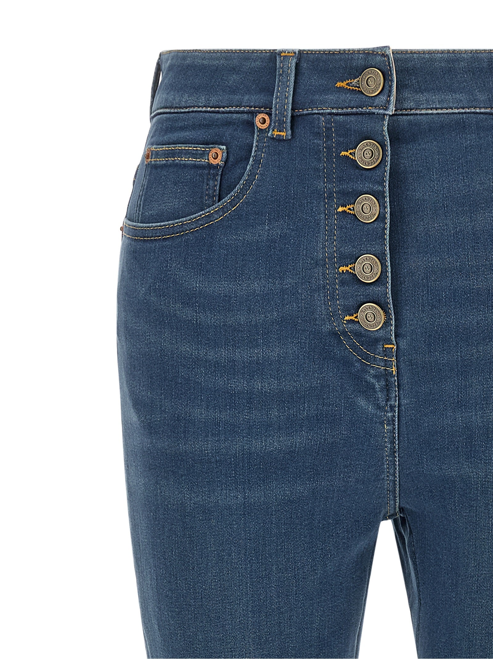 Valentino Garavani Women Lace Insert Jeans VALENTINO GARAVANI