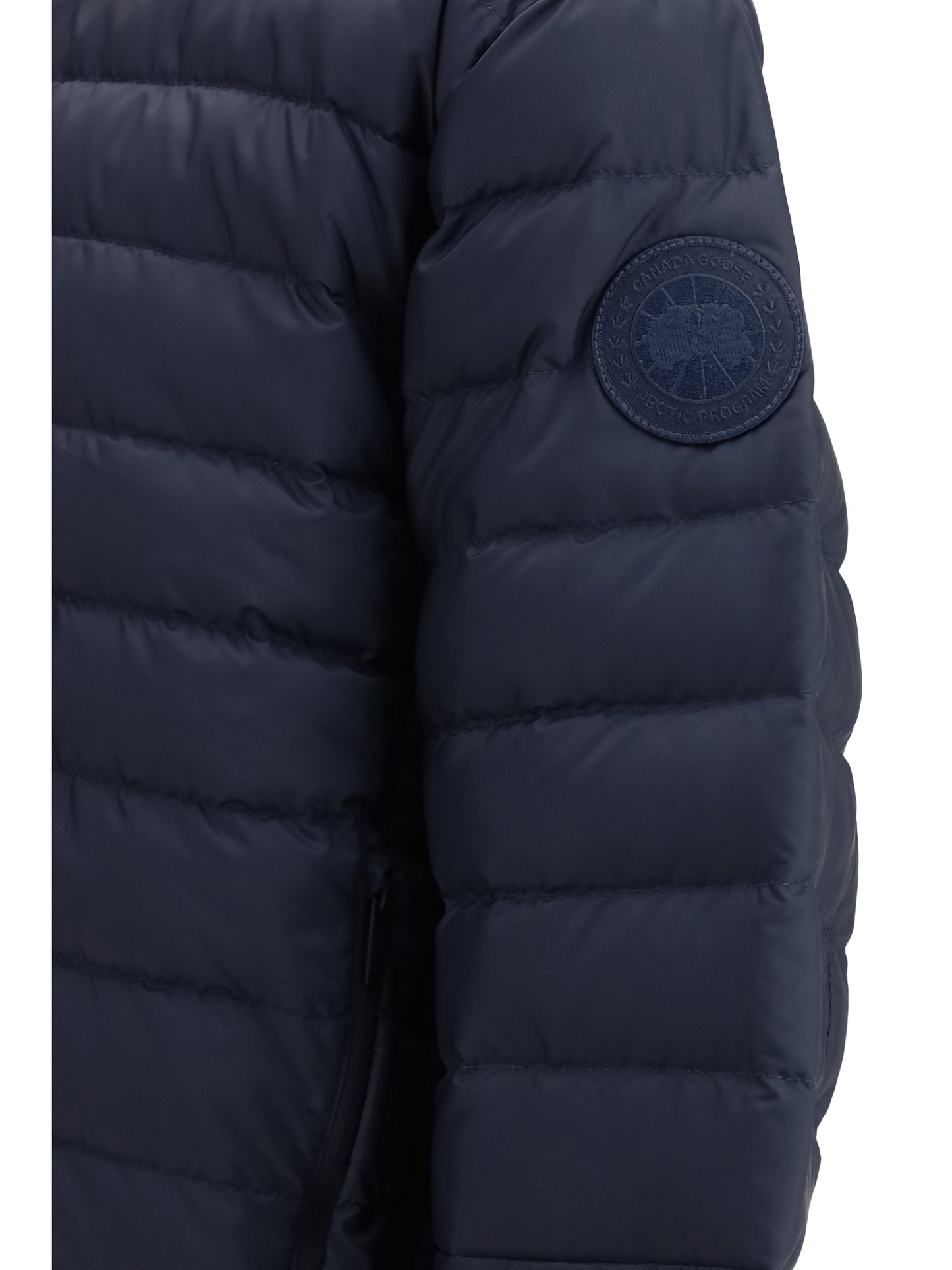 Canada Goose Men Stratus Tonal Label Hooded Jacket CANADA GOOSE