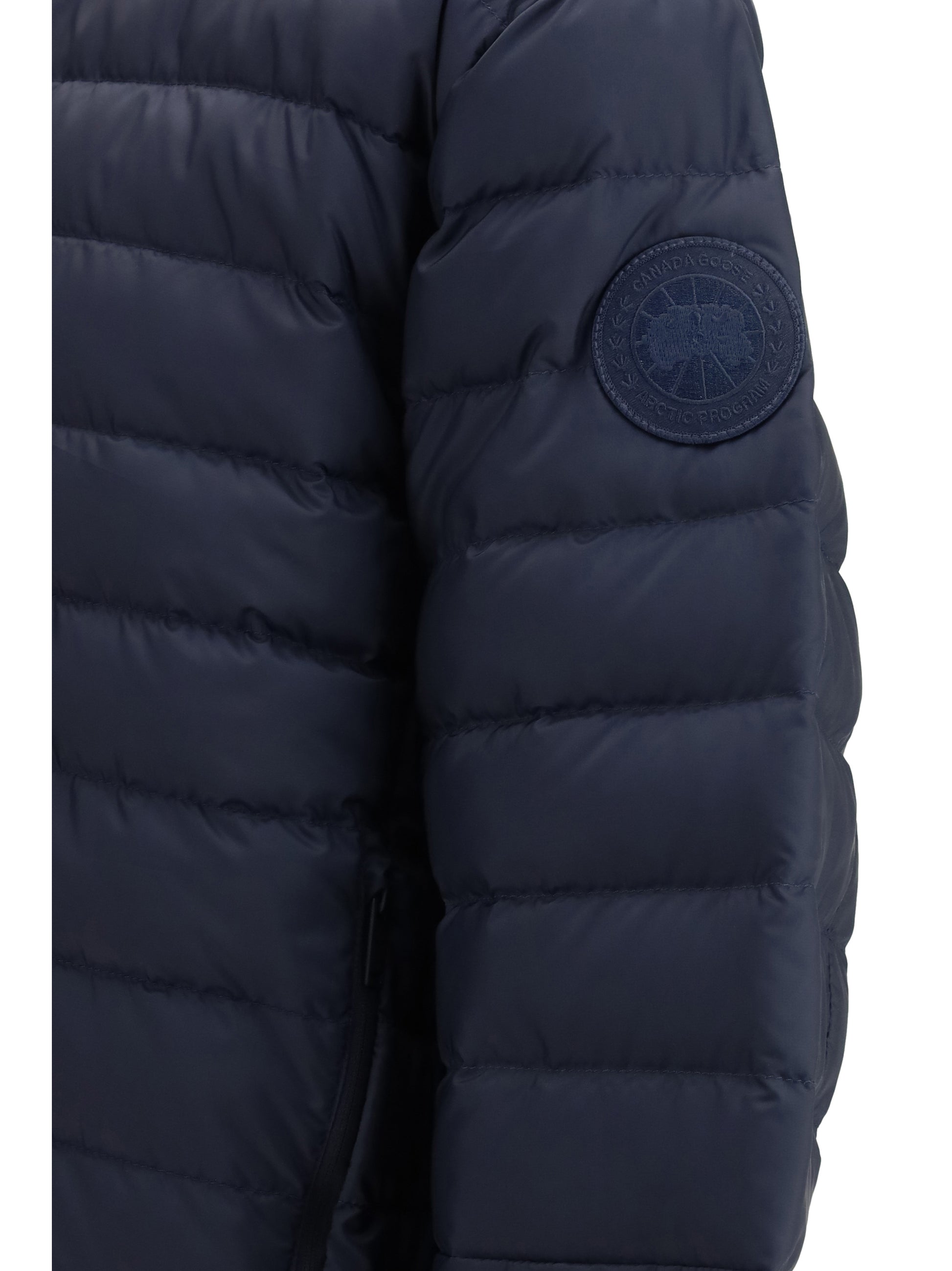 Canada Goose Men Stratus Tonal Label Hooded Jacket CANADA GOOSE