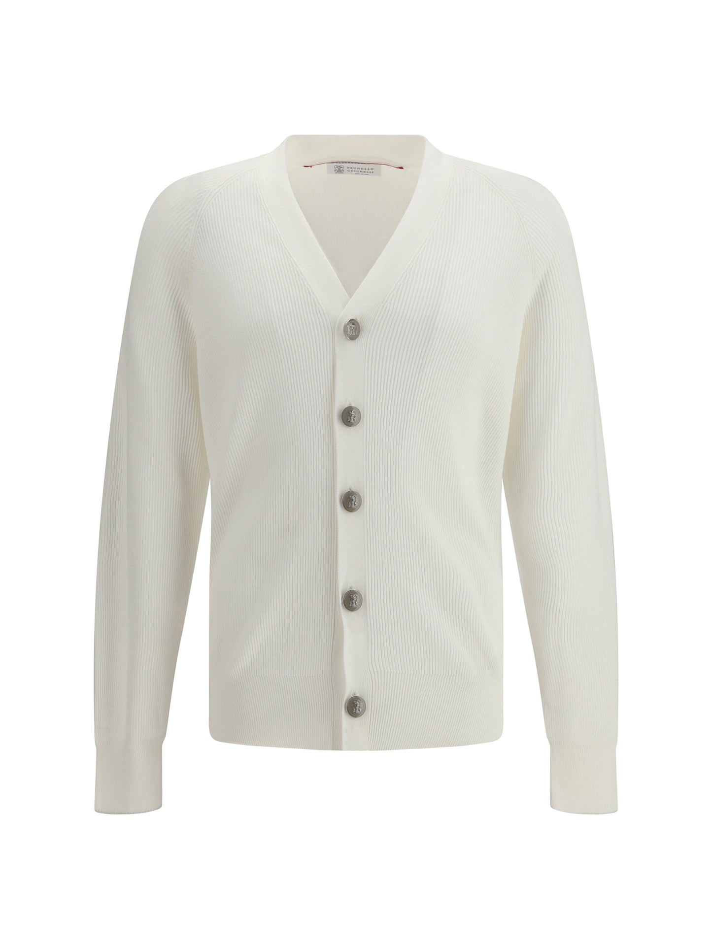 Brunello Cucinelli Men Ribbed Cardigan BRUNELLO CUCINELLI