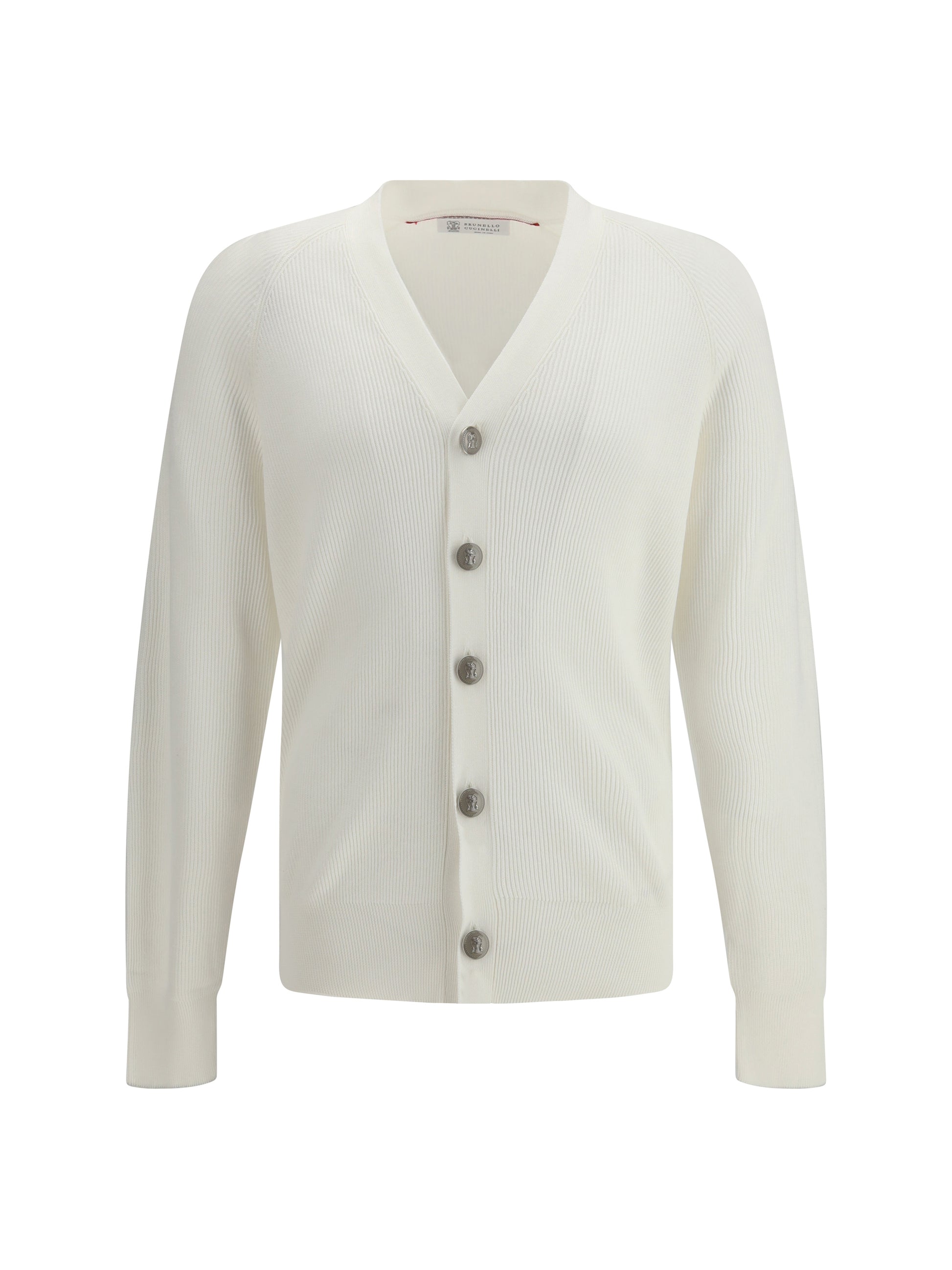 Brunello Cucinelli Men Ribbed Cardigan BRUNELLO CUCINELLI