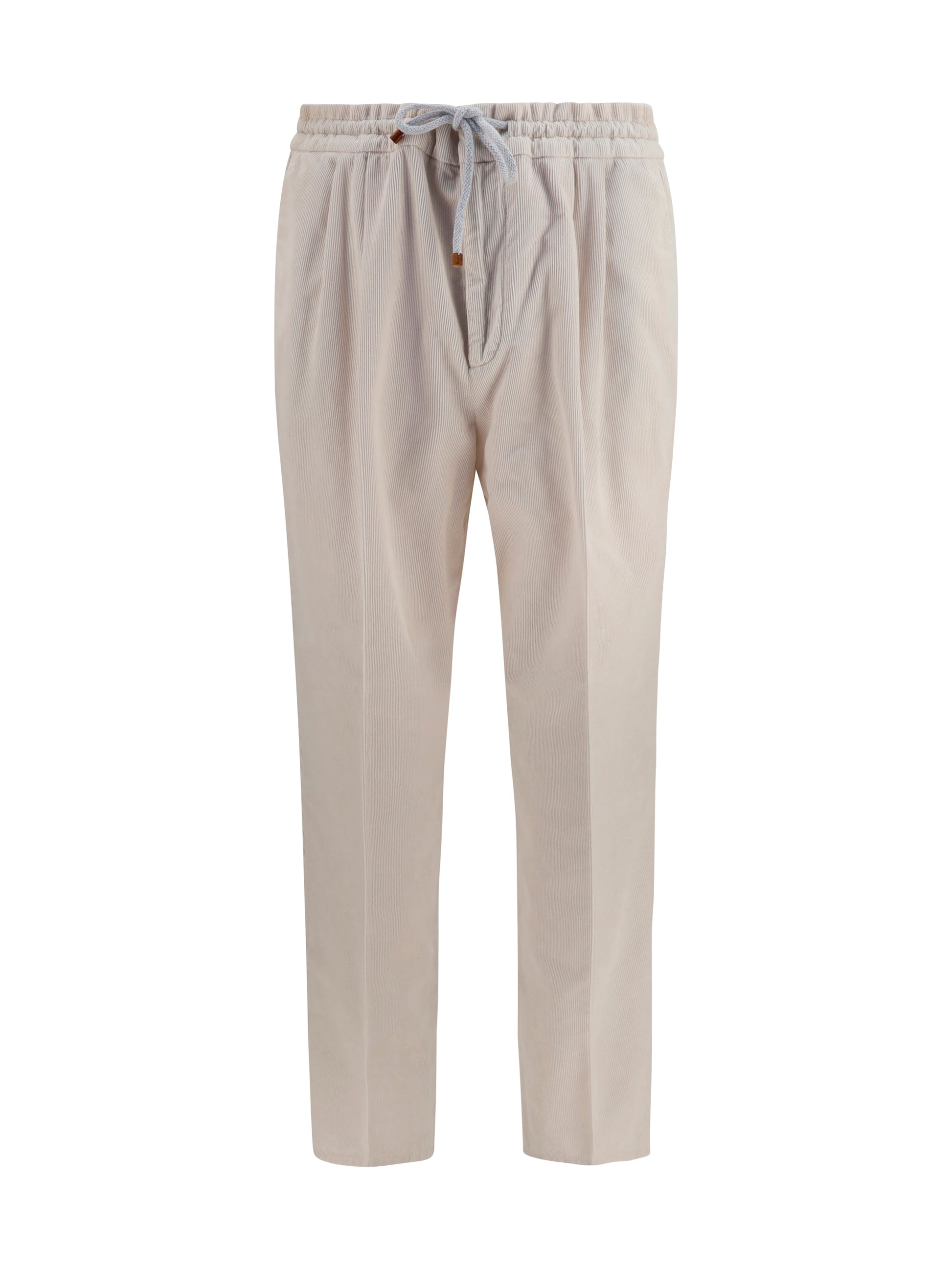 Brunello Cucinelli Men Corduroy Drawstring Pants BRUNELLO CUCINELLI