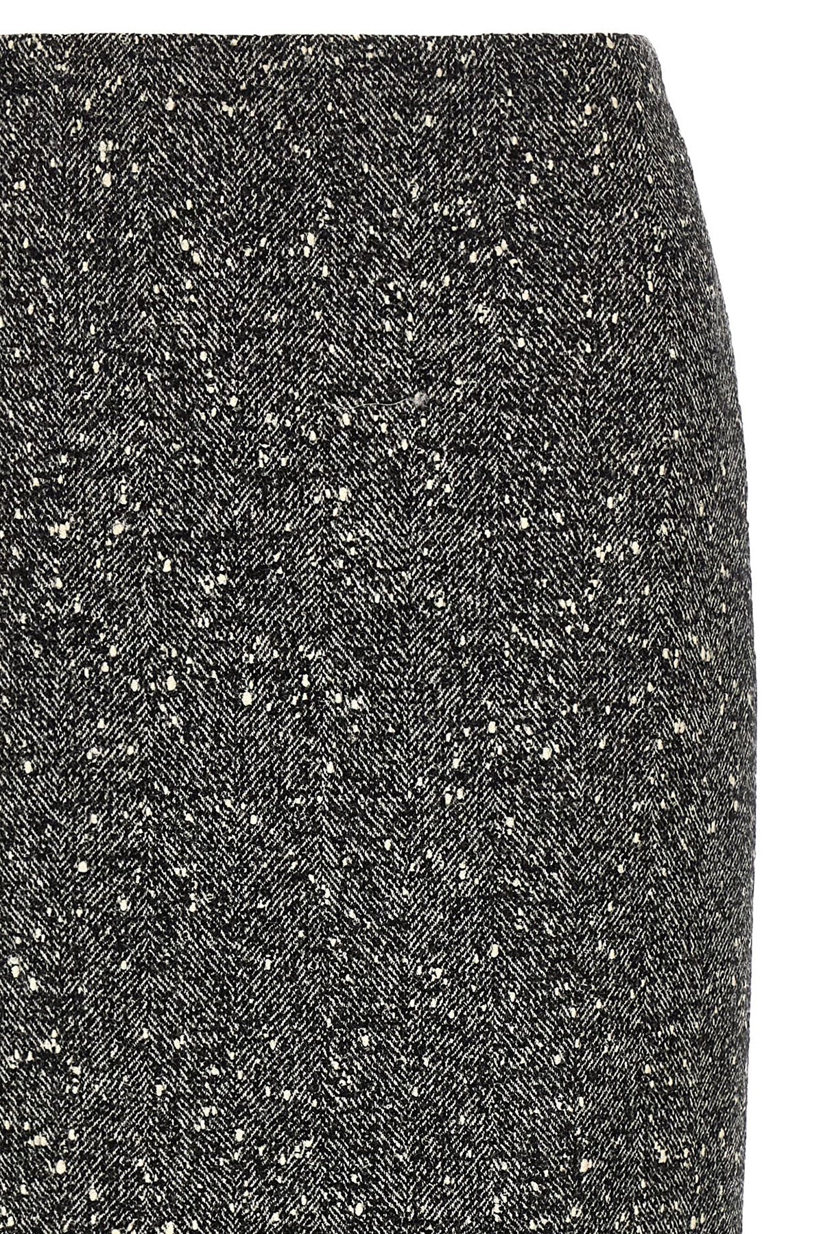 Valentino Garavani Women Valentino Garavani Chevron Bouclé Skirt VALENTINO GARAVANI