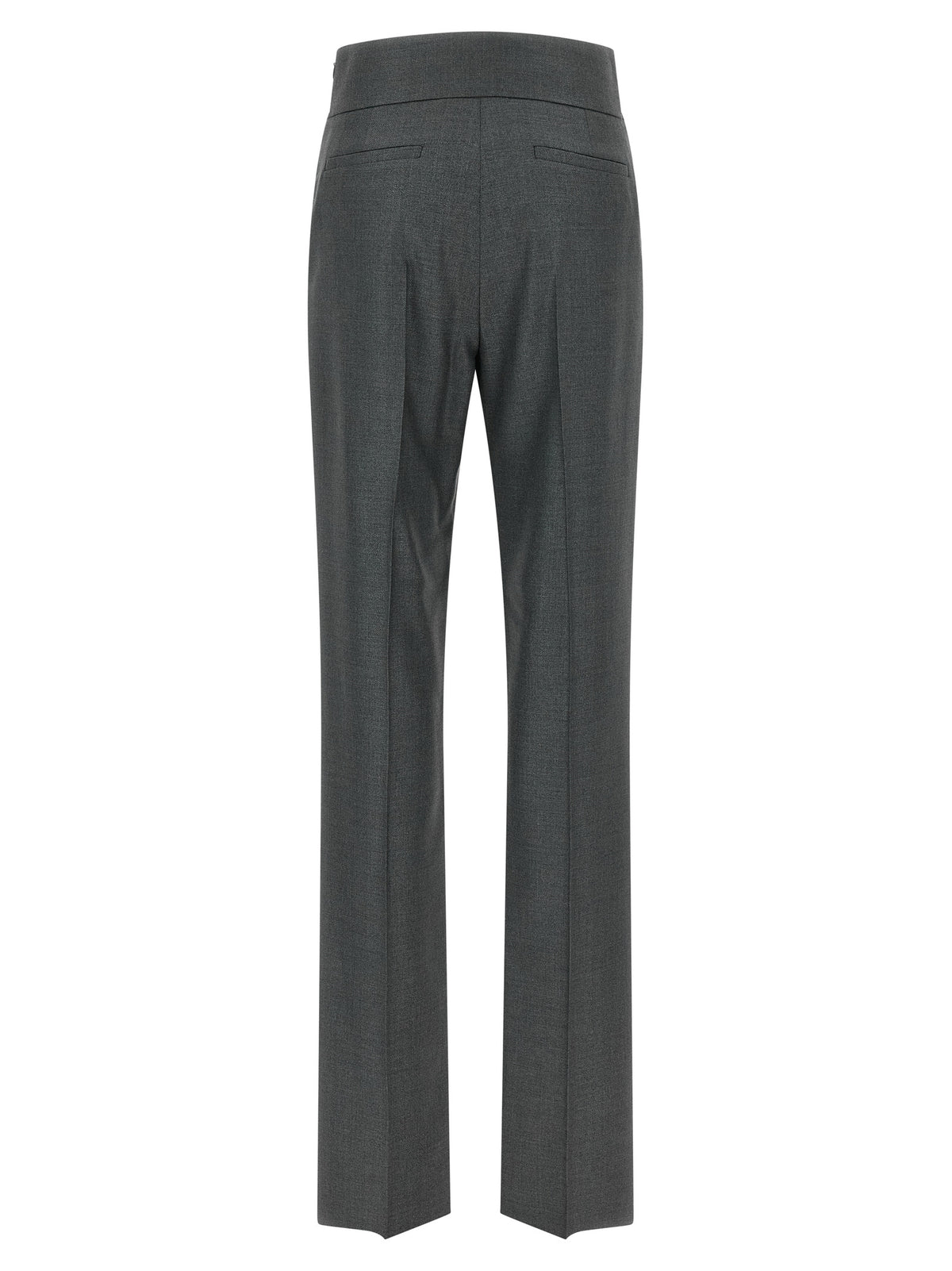 Valentino Garavani Women Valentino Garavani Textured Silk Wool Pants VALENTINO GARAVANI