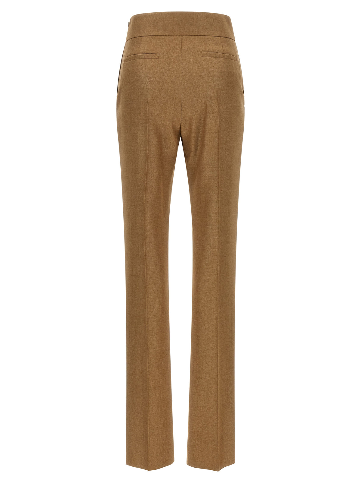 Valentino Garavani Women Valentino Garavani Textured Silk Wool Pants VALENTINO GARAVANI