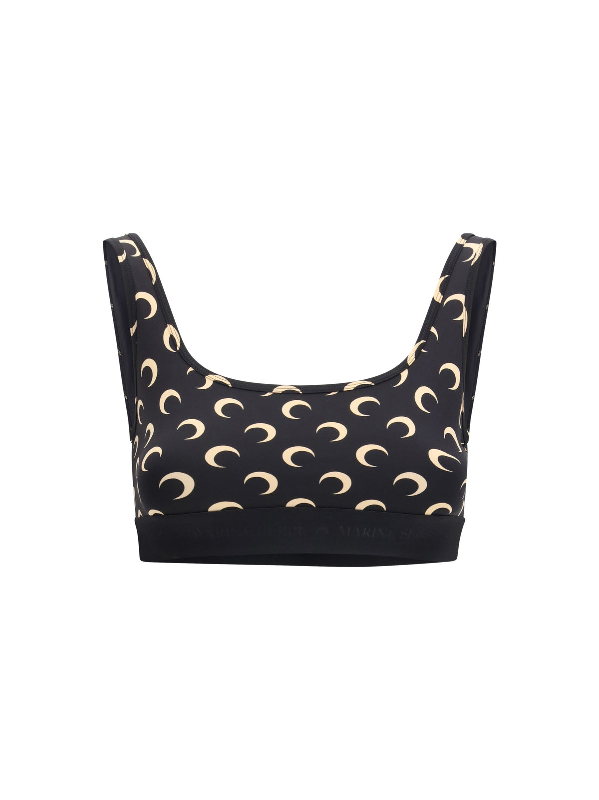 Marine Serre Women Moon Recycled Jersey Sports Bra MARINE SERRE