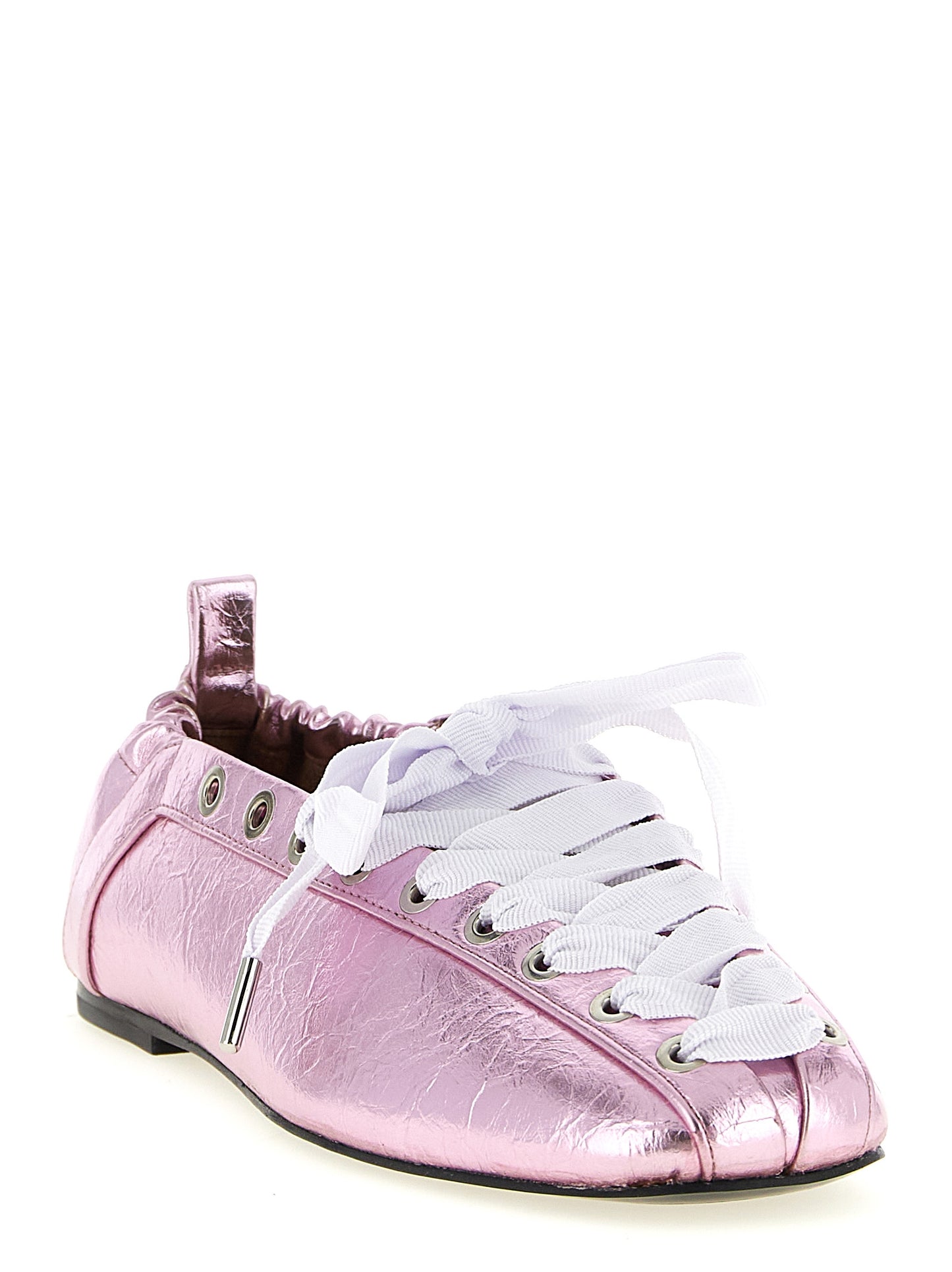 Ganni Women 'Lace-Up' Ballet Flats GANNI
