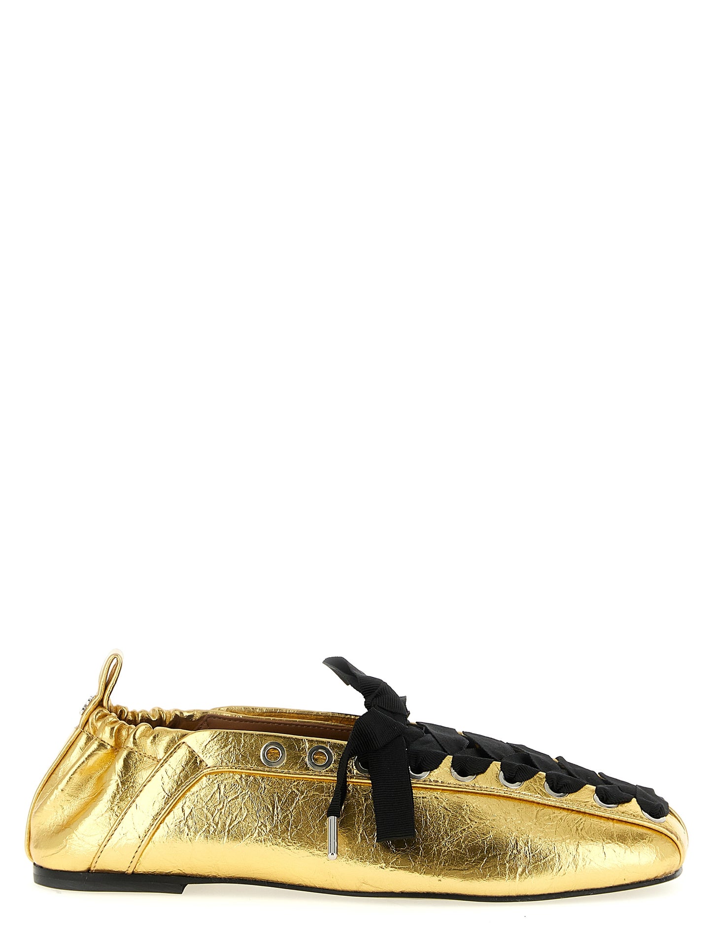 Ganni Women 'Lace-Up' Ballet Flats GANNI