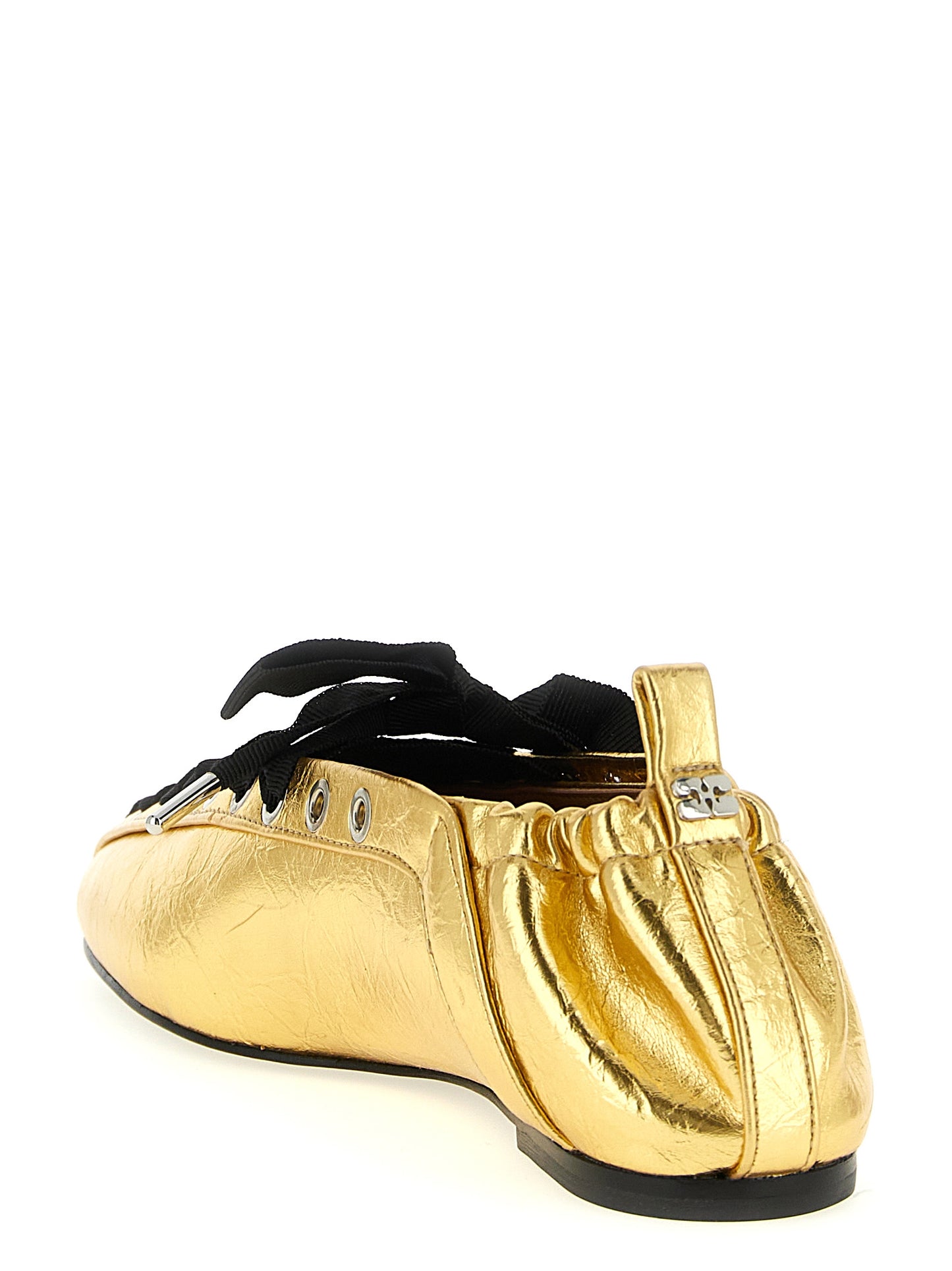 Ganni Women 'Lace-Up' Ballet Flats GANNI