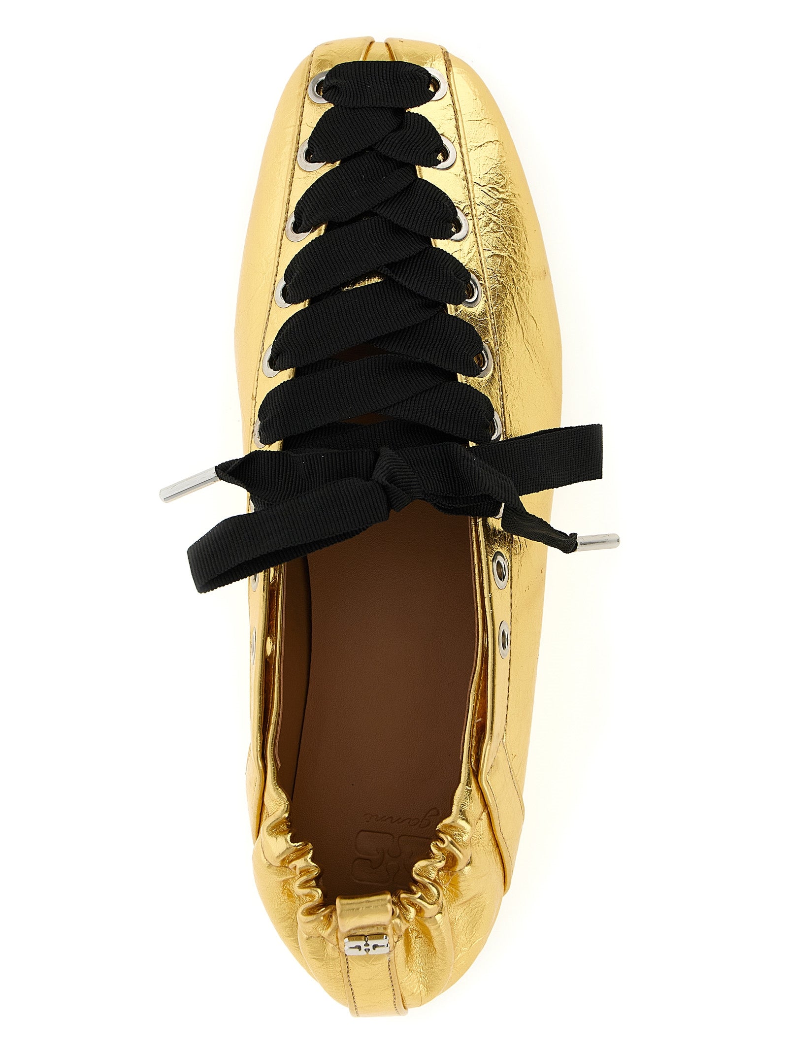 Ganni Women 'Lace-Up' Ballet Flats GANNI