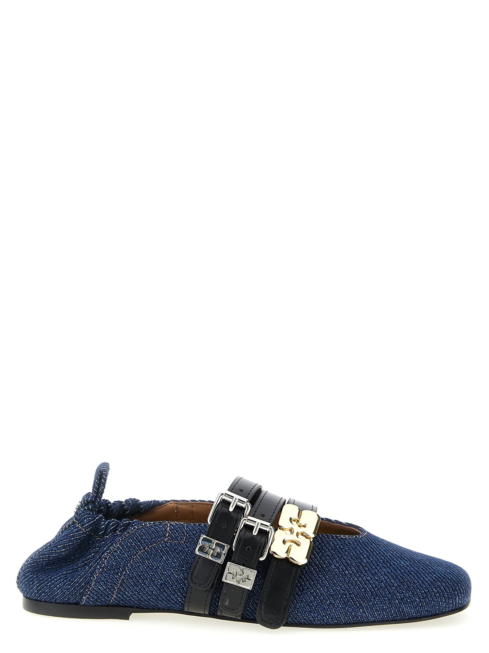 Ganni Women 'Sue Triple' Ballet Flats GANNI