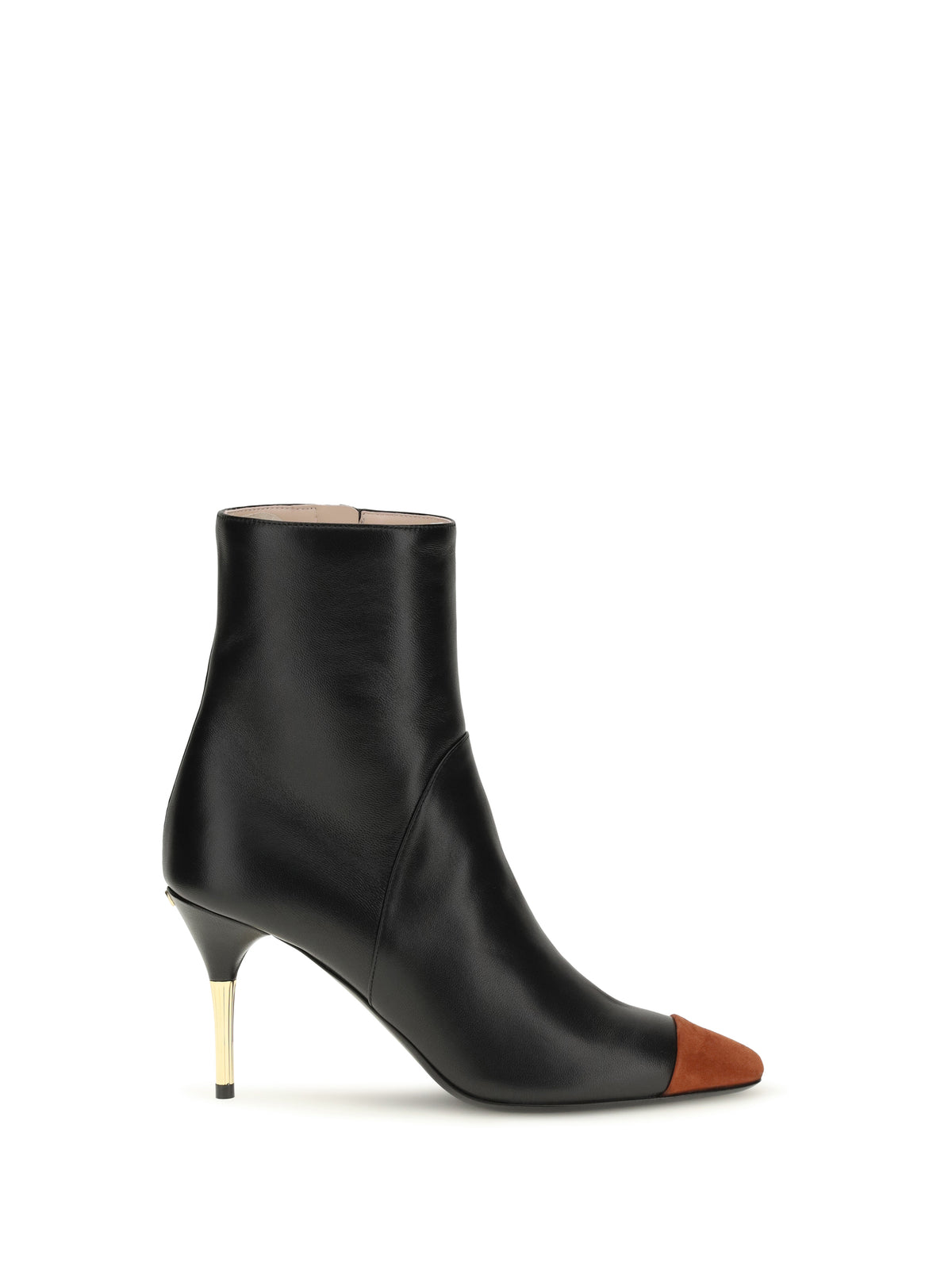 Valentino Garavani Women Sinead Nappa And Suede Ankle Boots VALENTINO GARAVANI