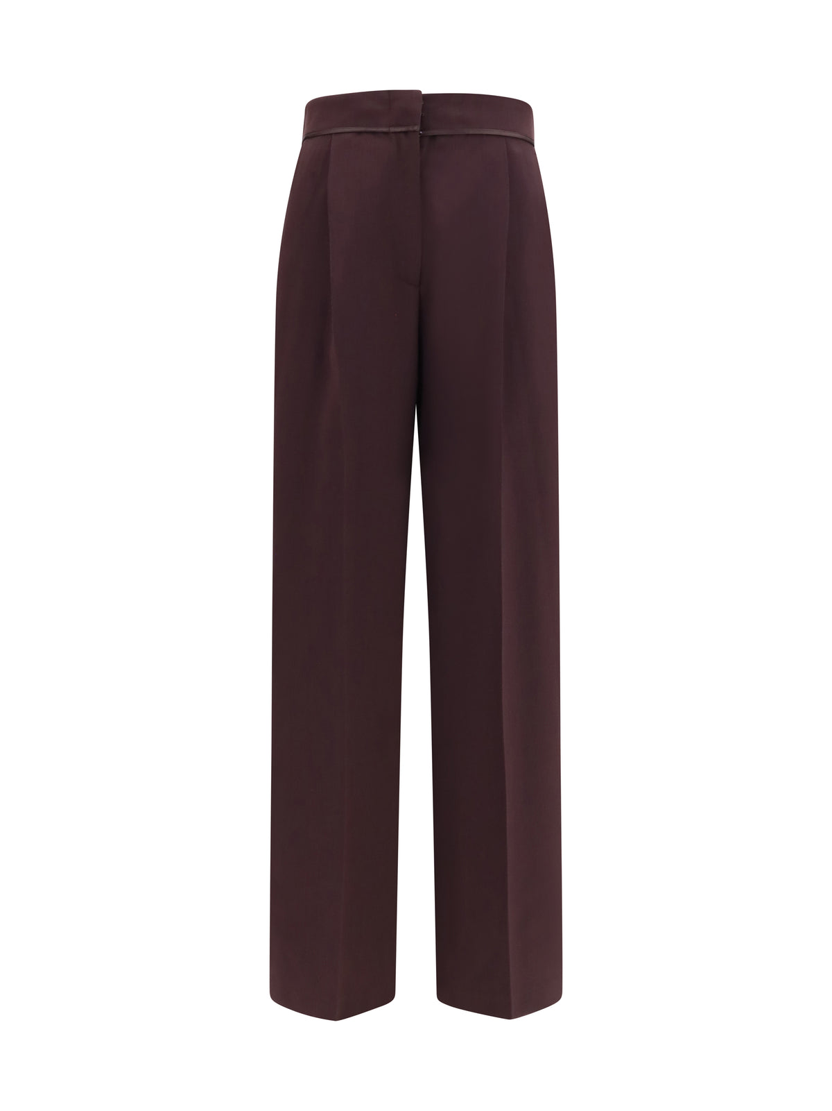 Forte_Forte Women High Waisted Grain De Poudre Pants FORTE FORTE