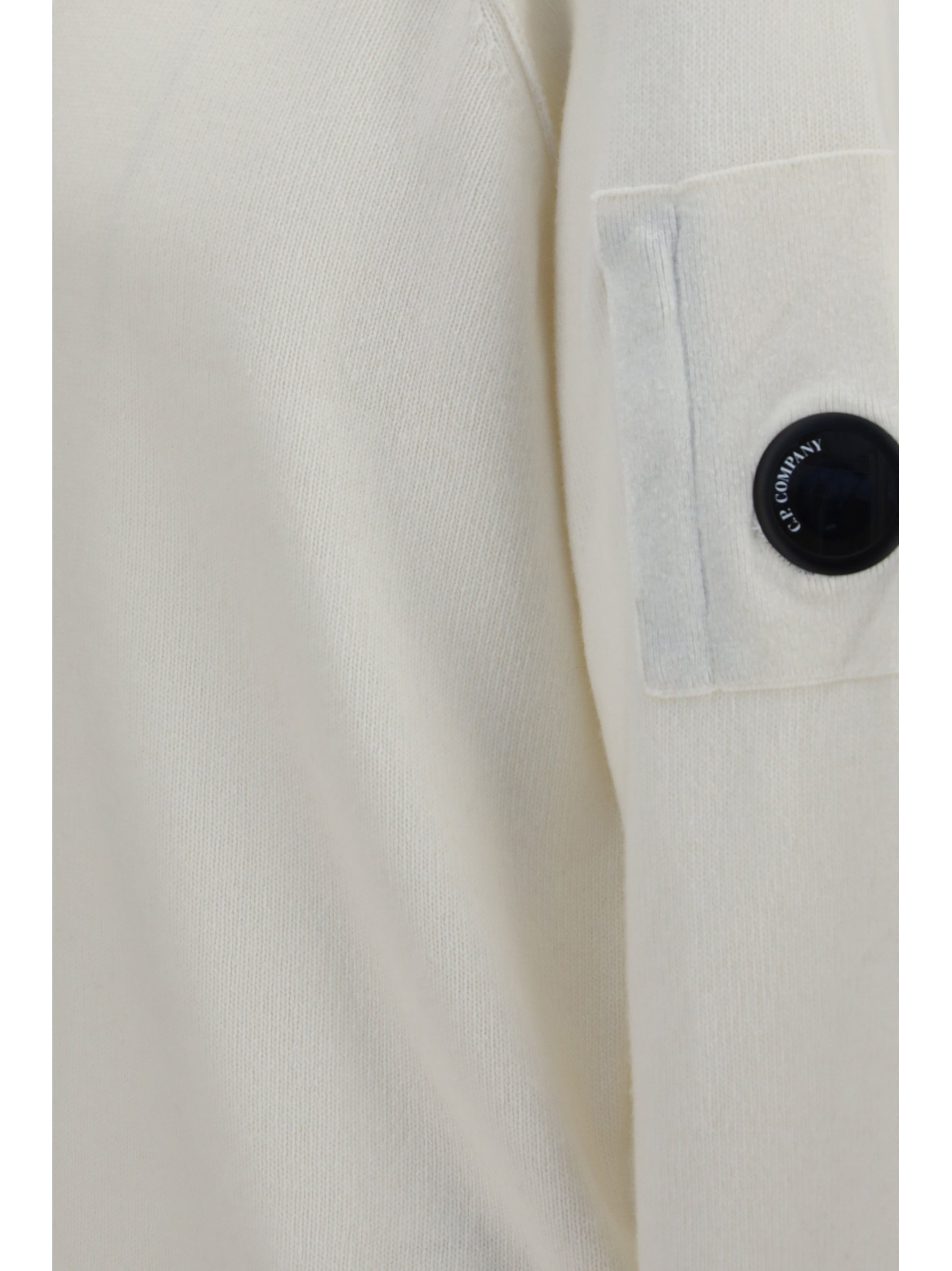 C.P. Company Men Grs Lambswool Crewneck Sweater C.P. COMPANY