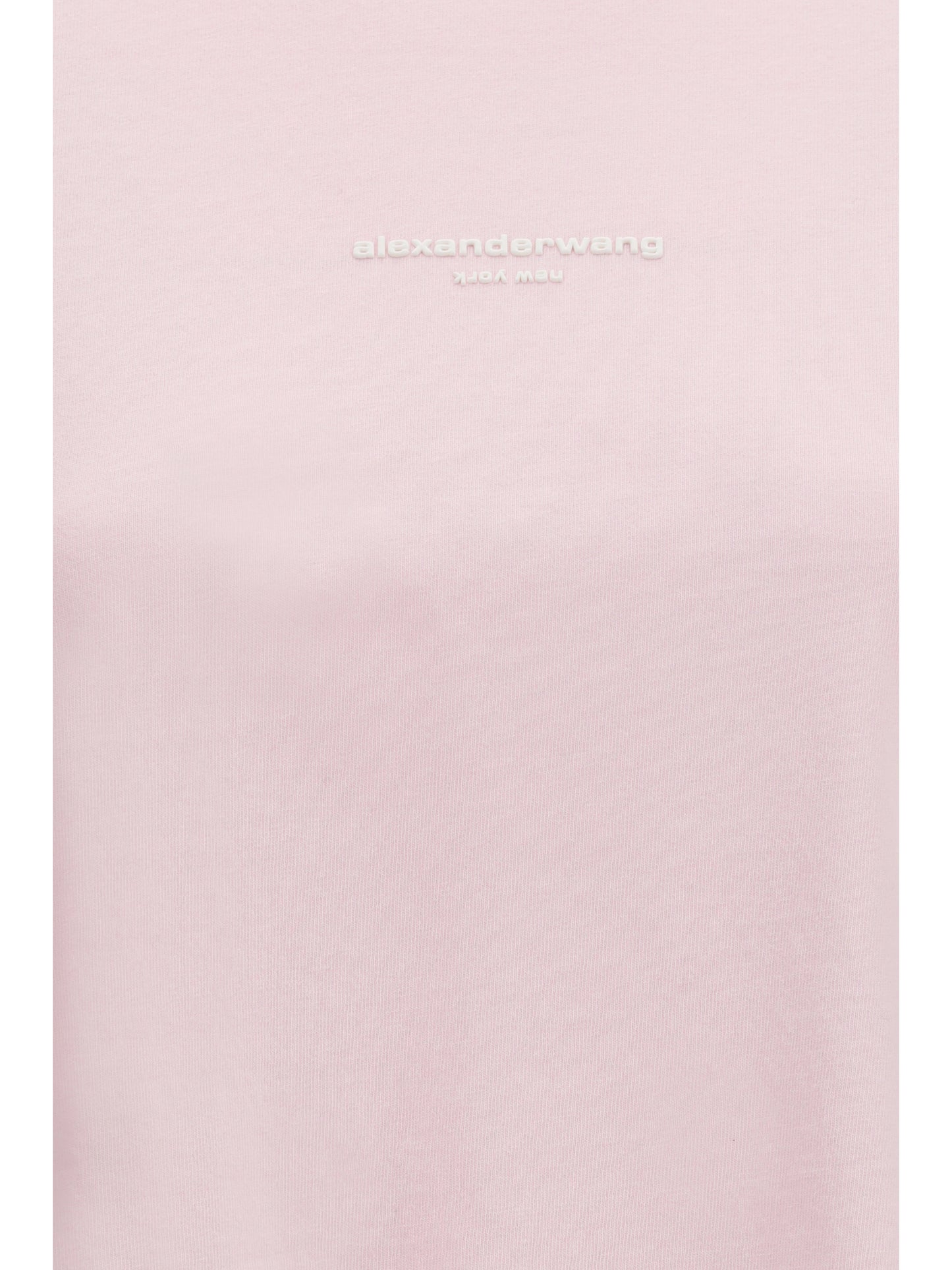 Alexander Wang Women Short-Sleeve T-Shirt With Central Logo Print ALEXANDER WANG