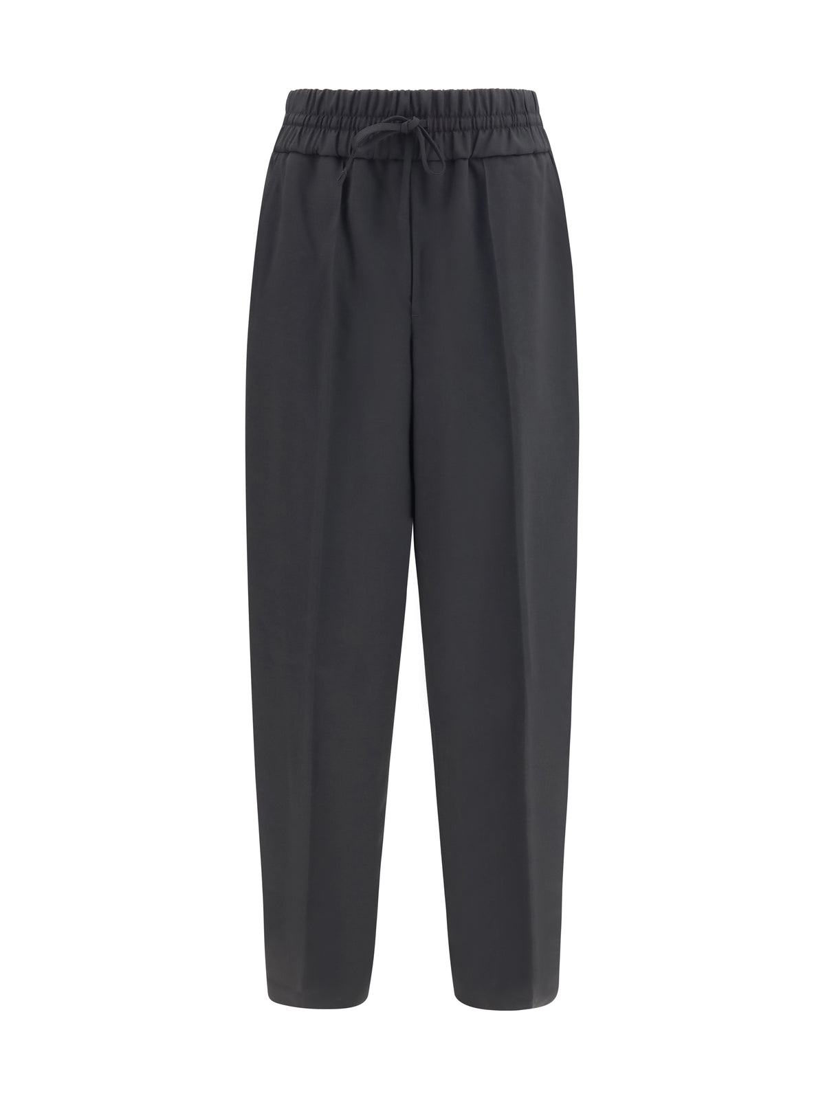 Ami Paris Men Wool Pants With Elasticated Waist AMI PARIS