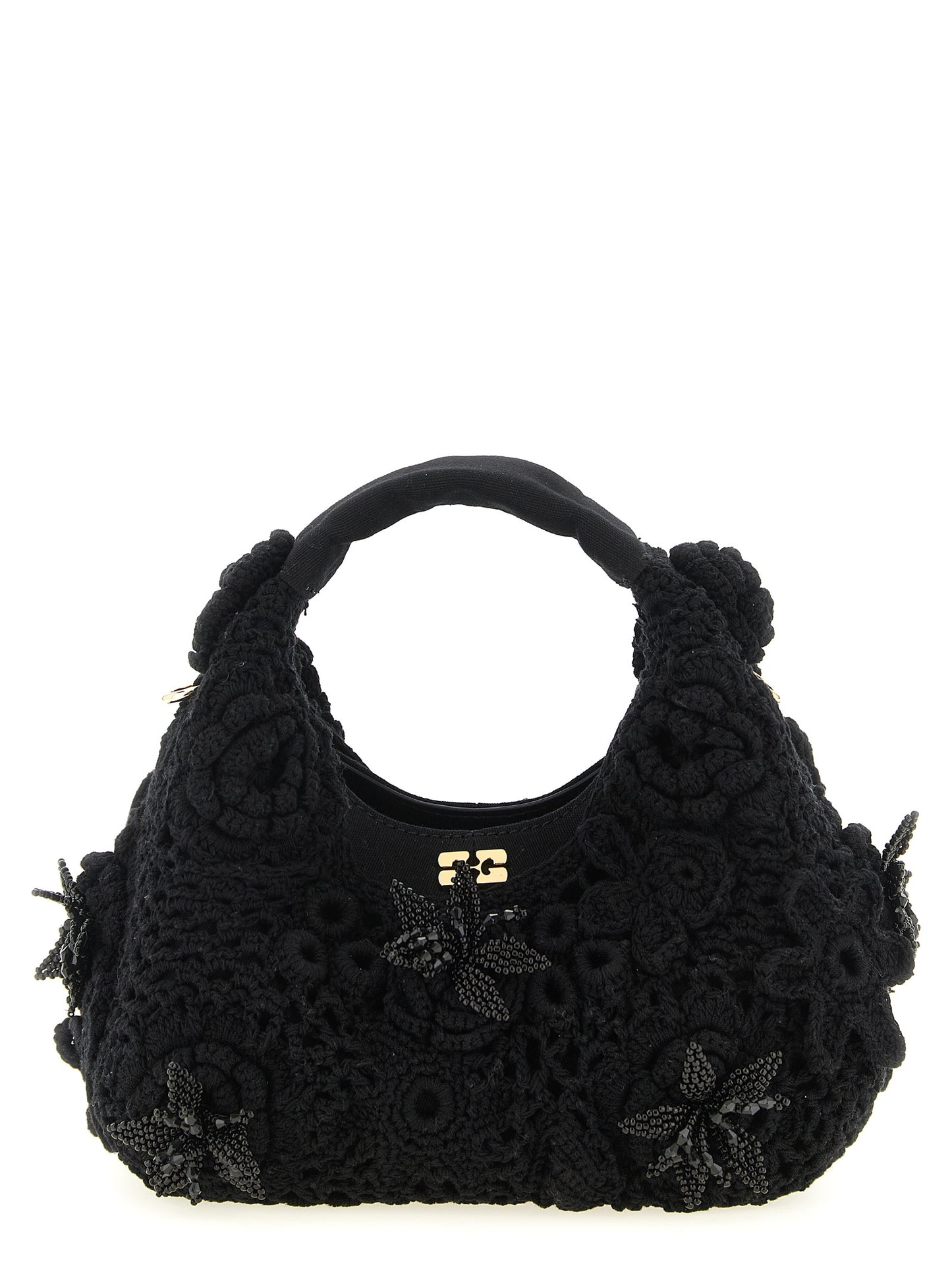 Ganni Women 'Mini Hobo Crochet' Handbag GANNI