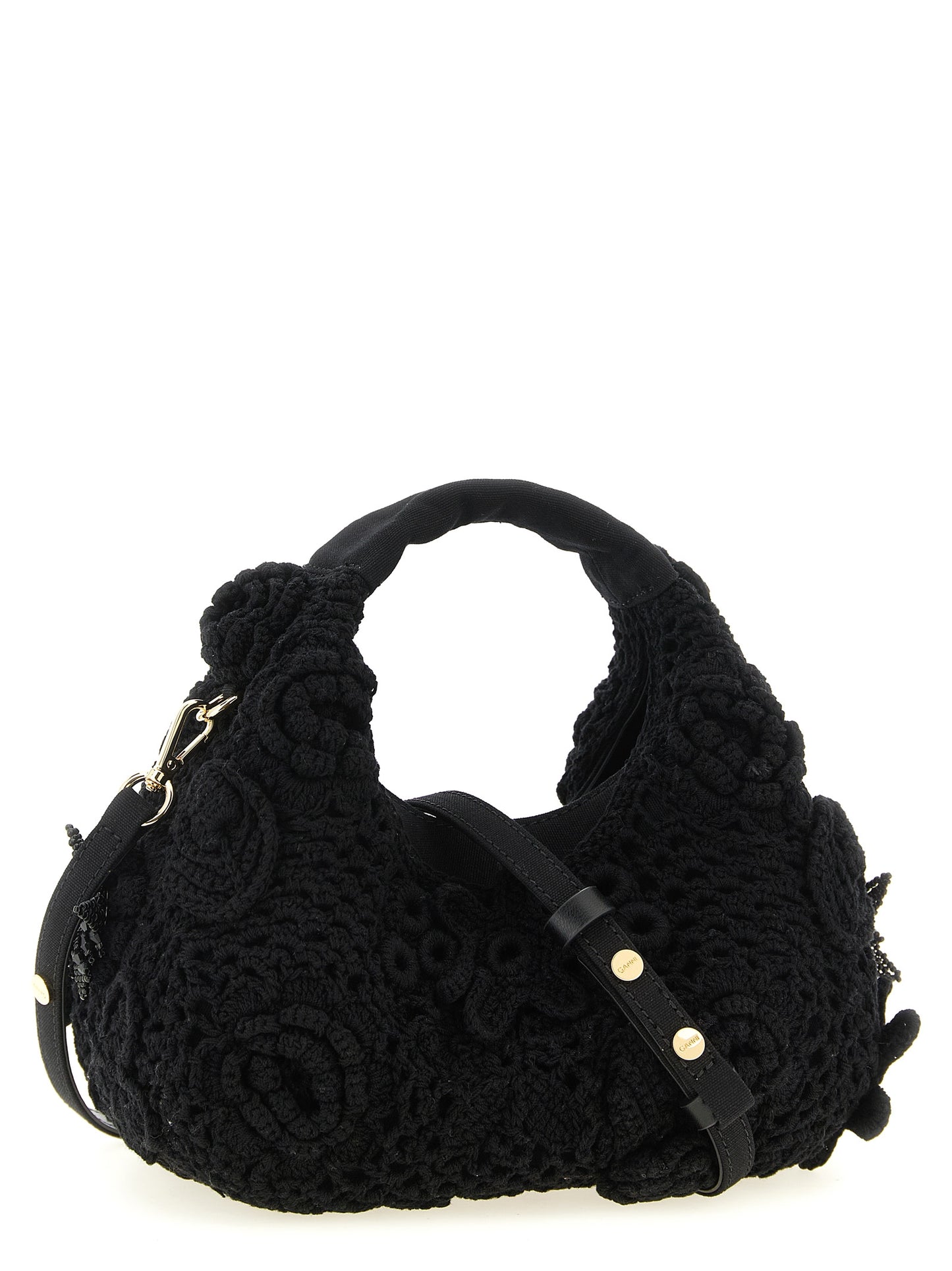 Ganni Women 'Mini Hobo Crochet' Handbag GANNI