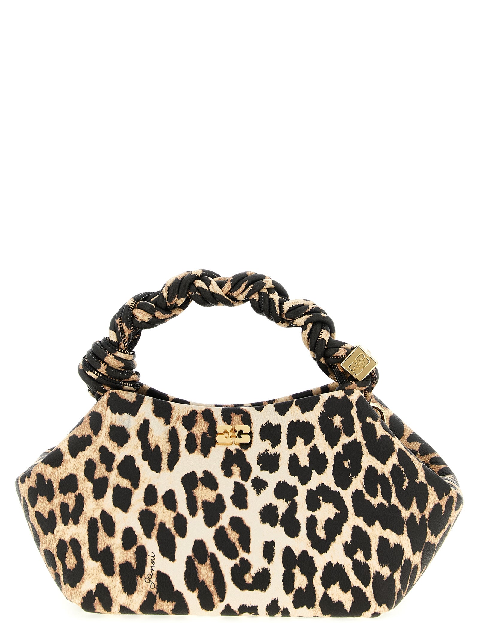Ganni Women 'Small Bou Bag Leopard' Handbag GANNI
