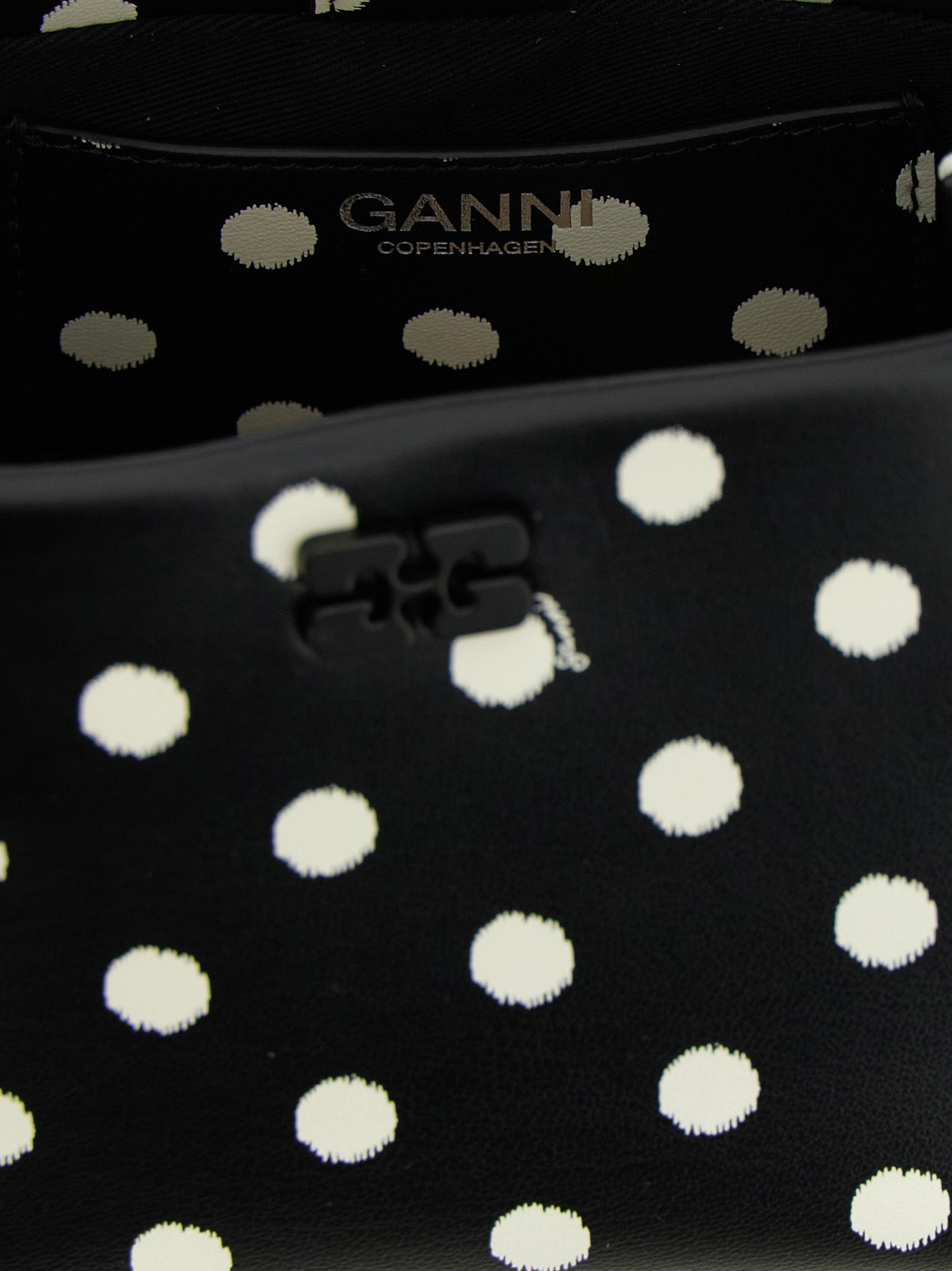 Ganni Women 'Polka-Dot Bou' Mini Handbag GANNI