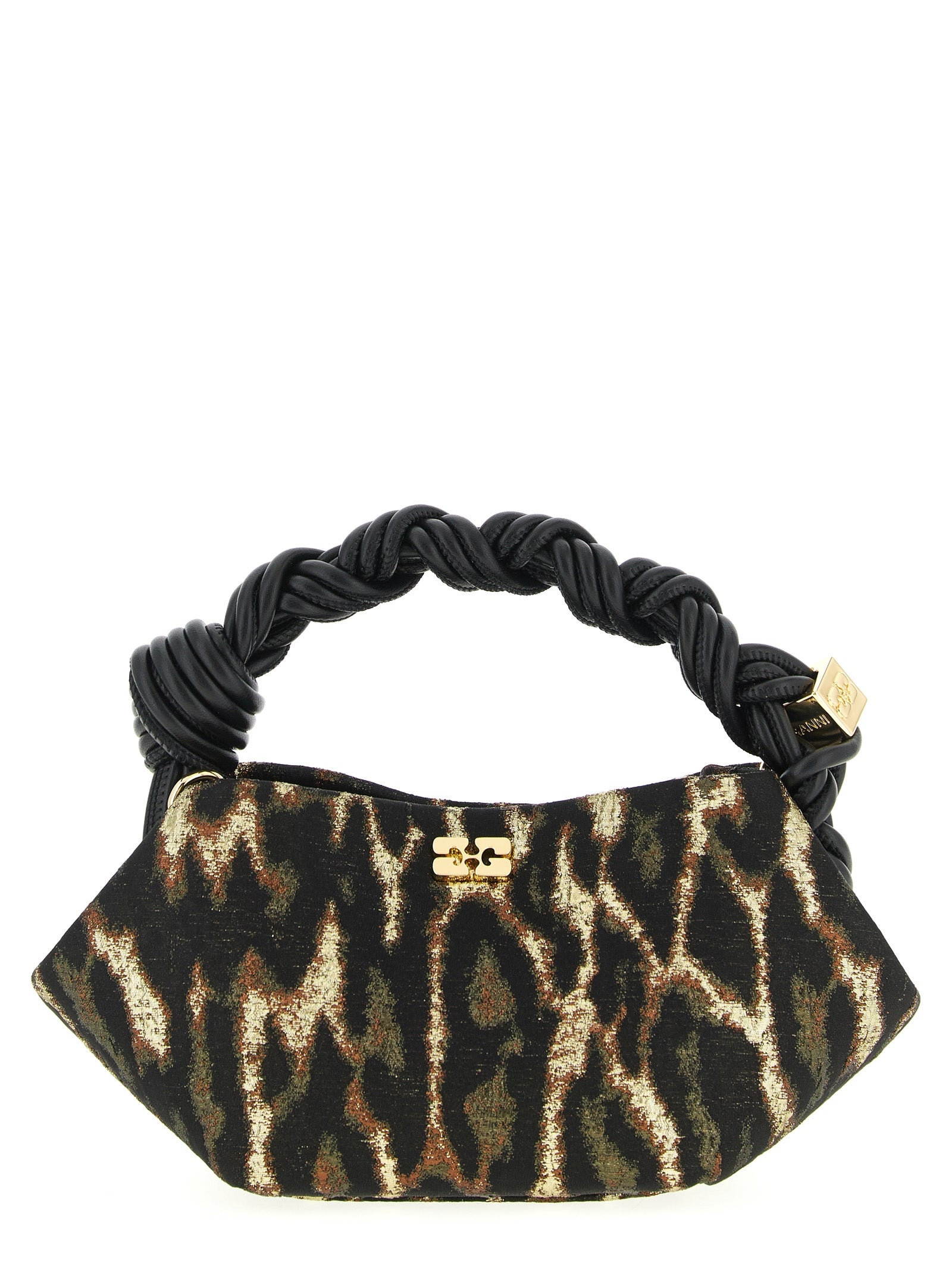 Ganni Women 'Metallic Cloque Bou' Handbag GANNI