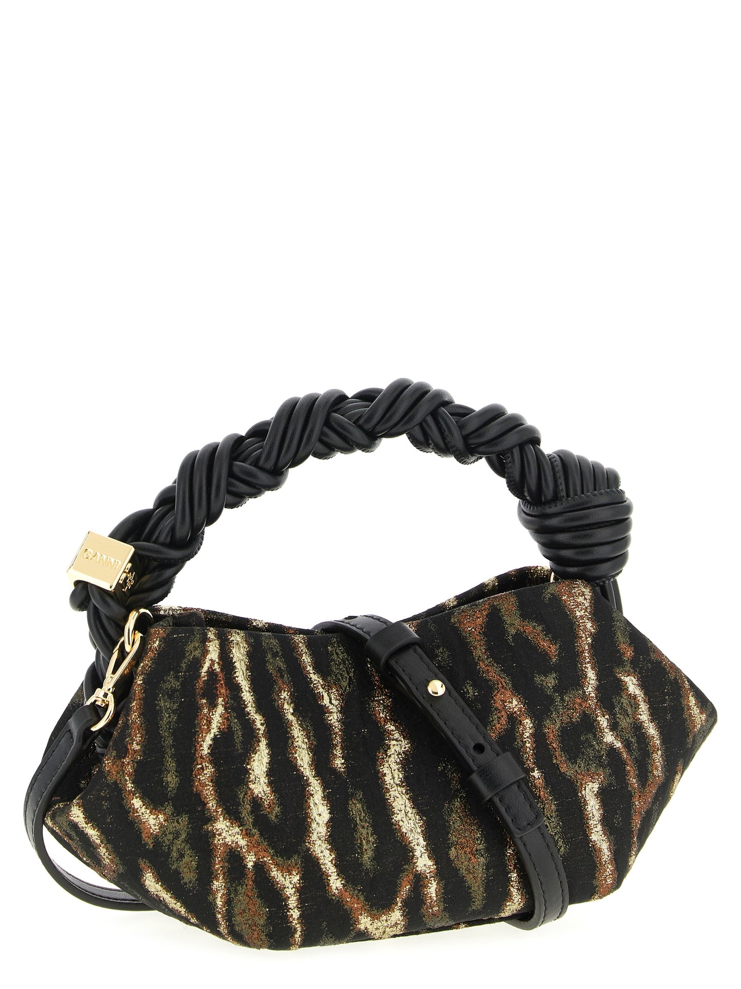Ganni Women 'Metallic Cloque Bou' Handbag GANNI