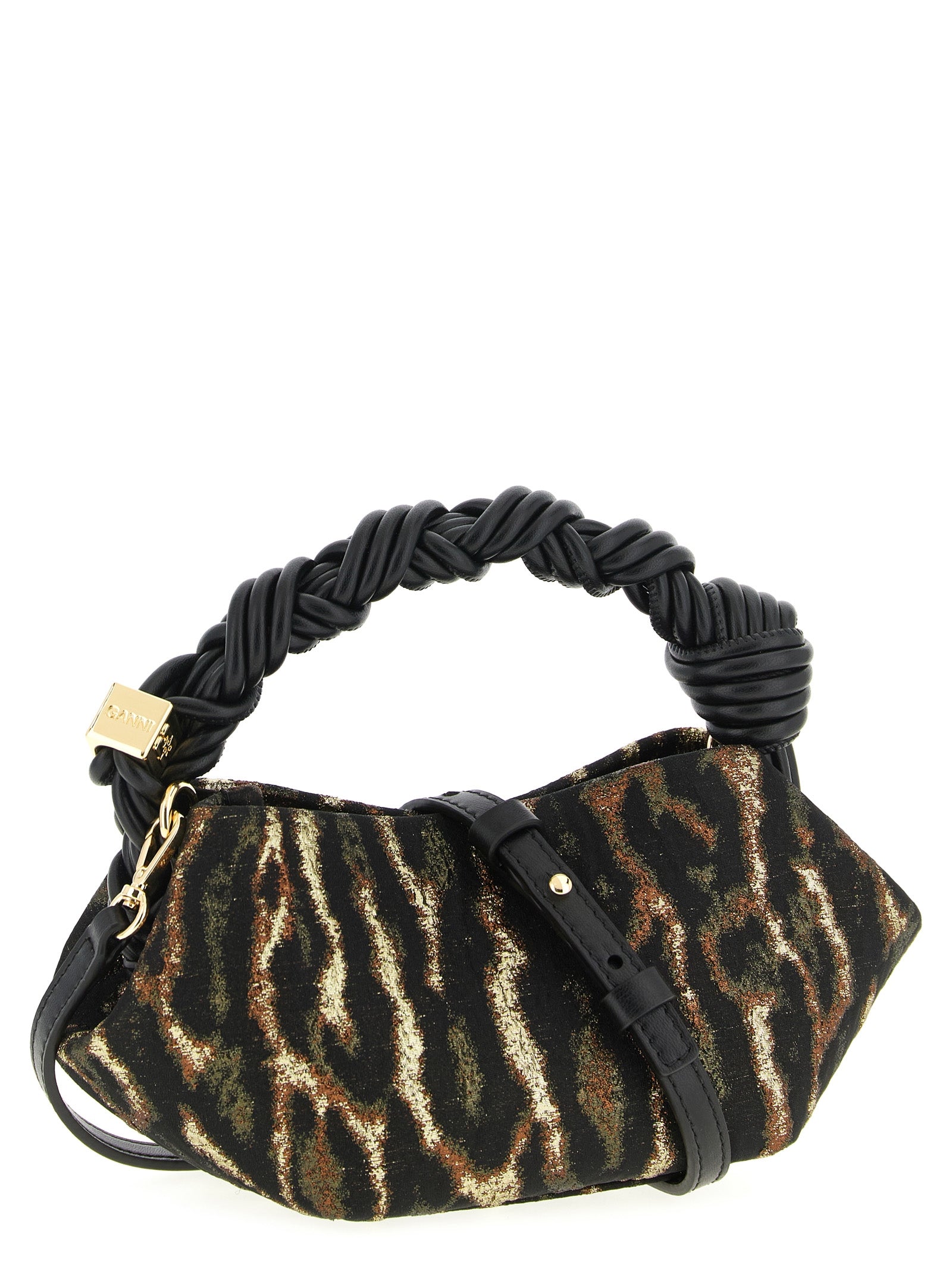 Ganni Women 'Metallic Cloque Bou' Handbag GANNI
