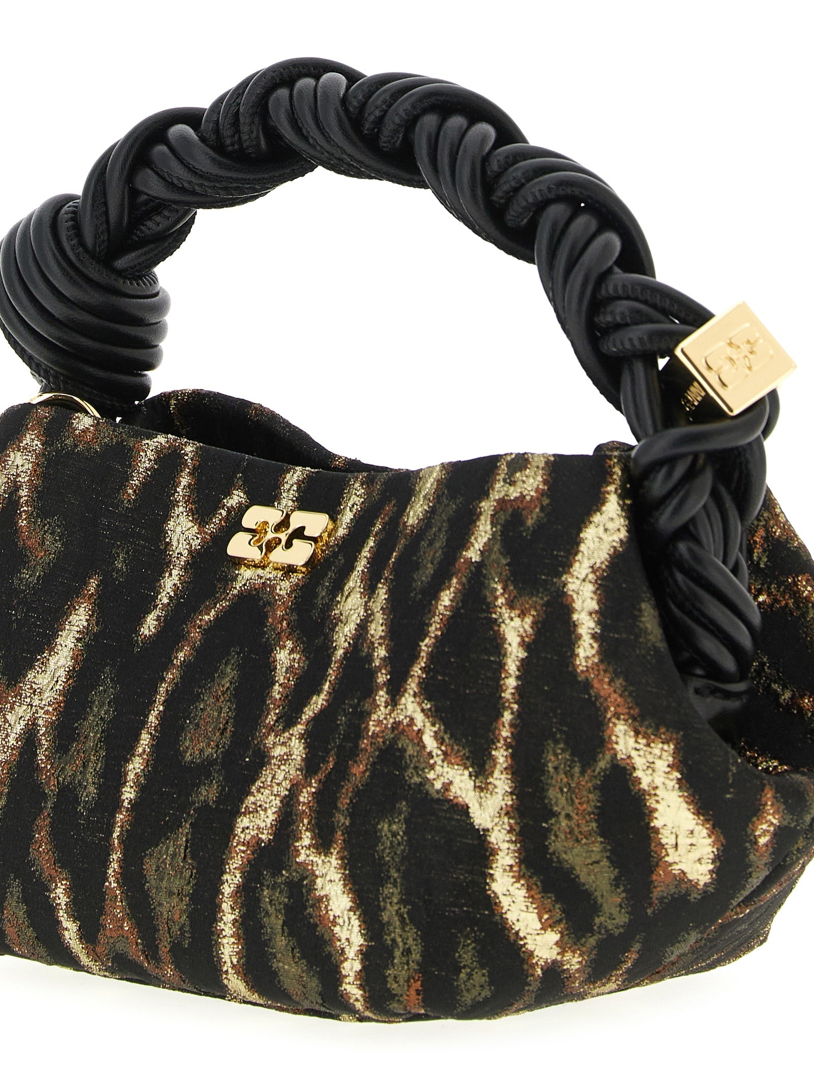 Ganni Women 'Metallic Cloque Bou' Handbag GANNI