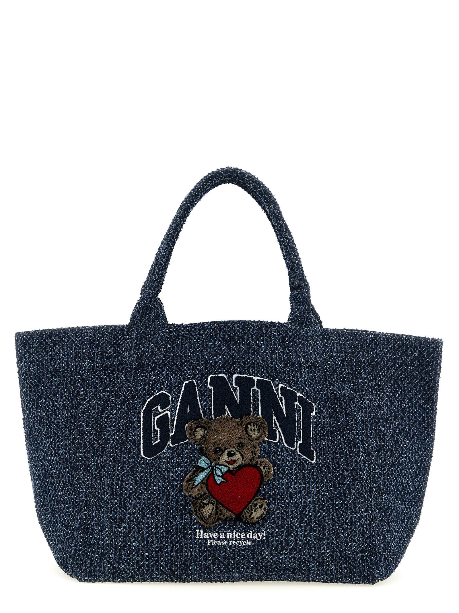 Ganni Women Medium 'Bear' Shopping Bag GANNI