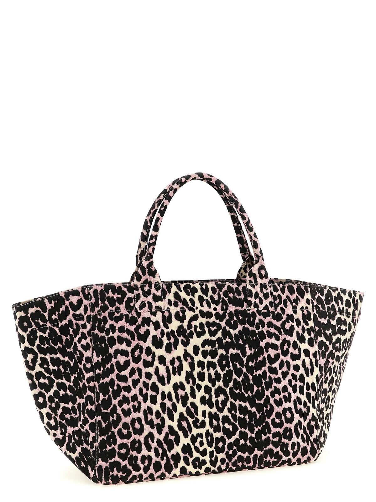 Ganni Women 'Leopard Sequin Xxl Tote' Shopping Bag GANNI