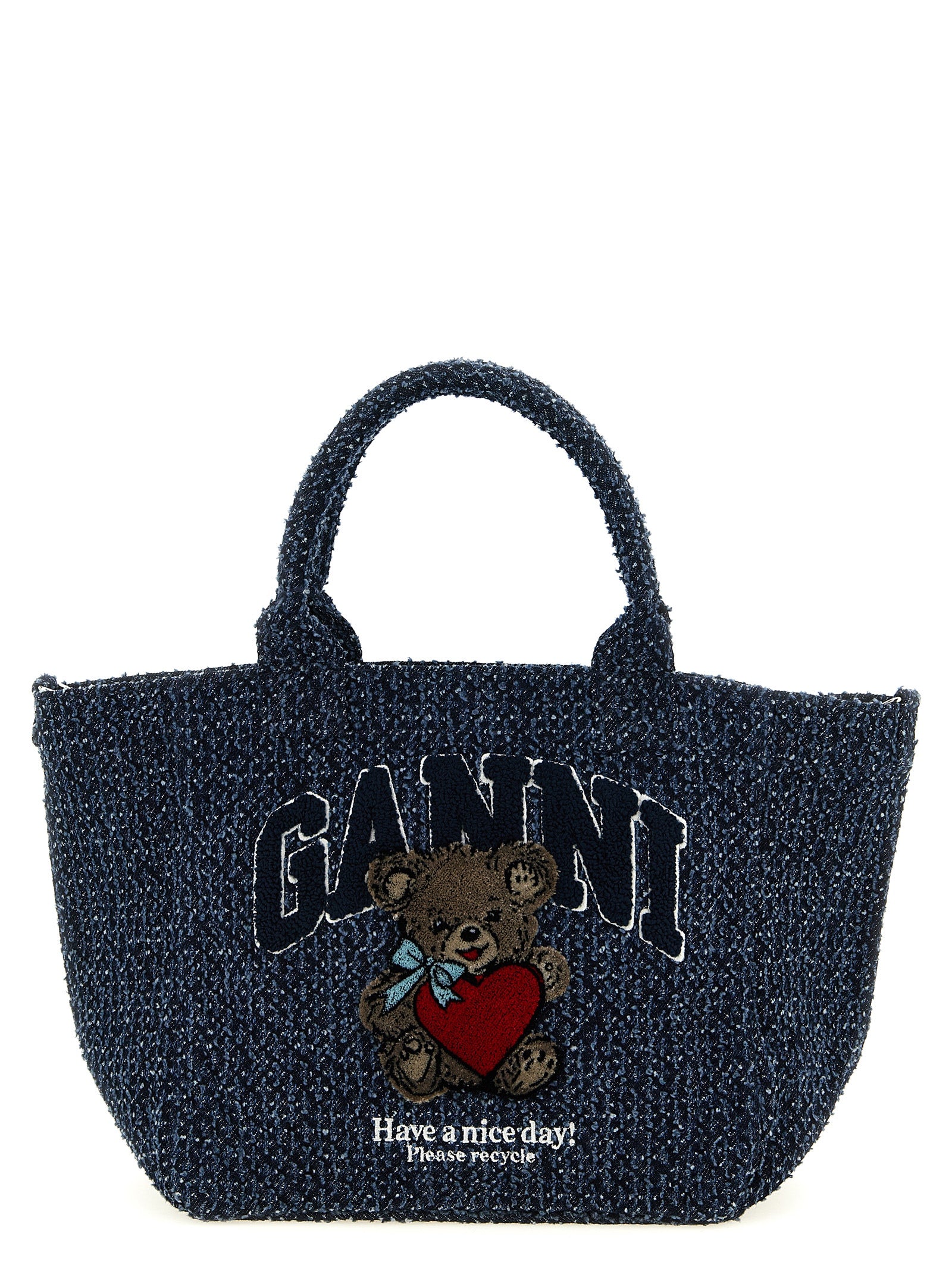 Ganni Women Small 'Bear' Shopping Bag GANNI