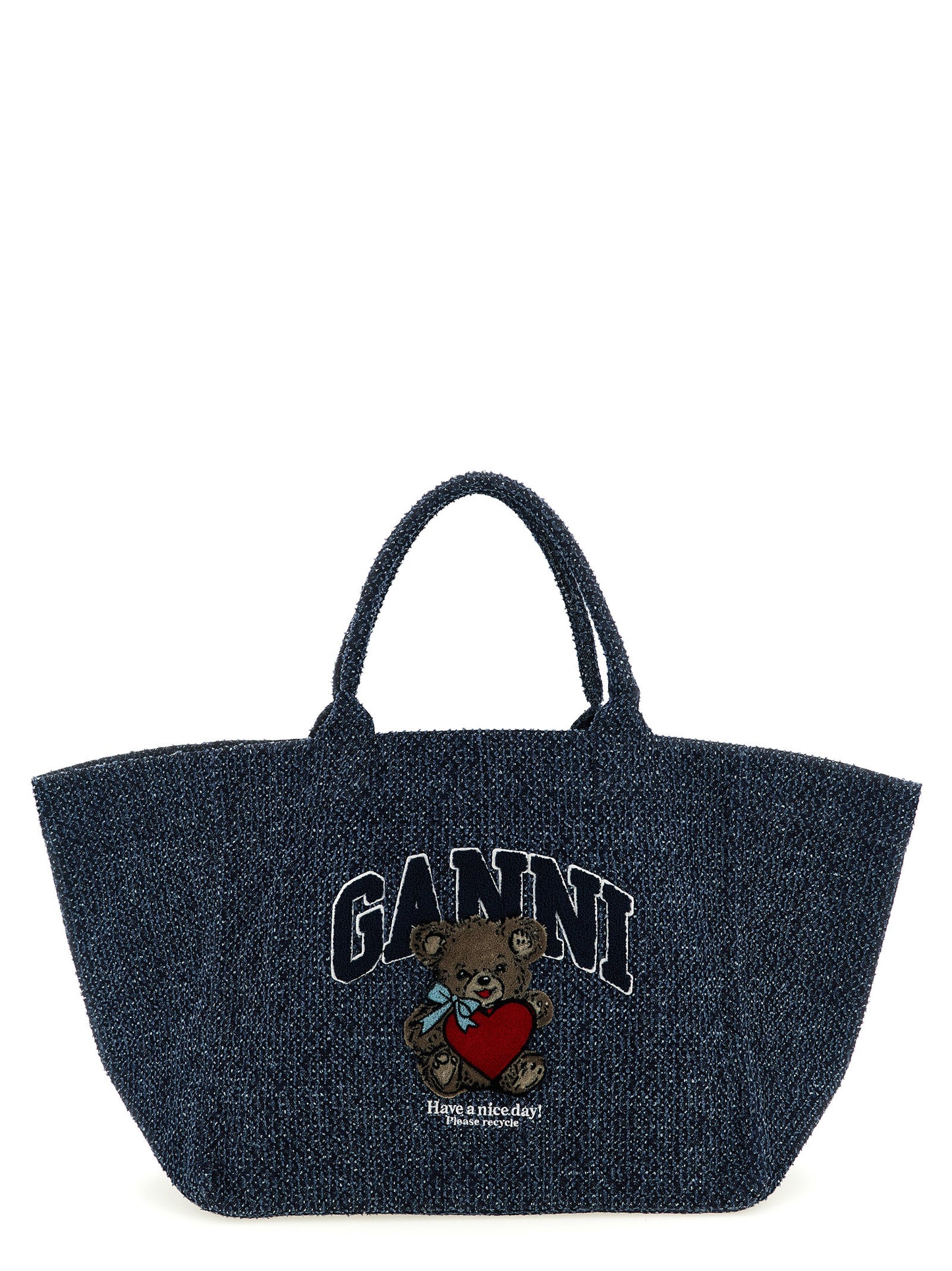 Ganni Women 'Xxl Bear' Shopping Bag GANNI